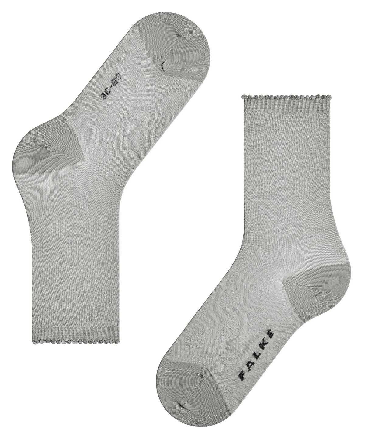 Falke Bold Dot Socks Zokni Női Szürke | KNUB-12304