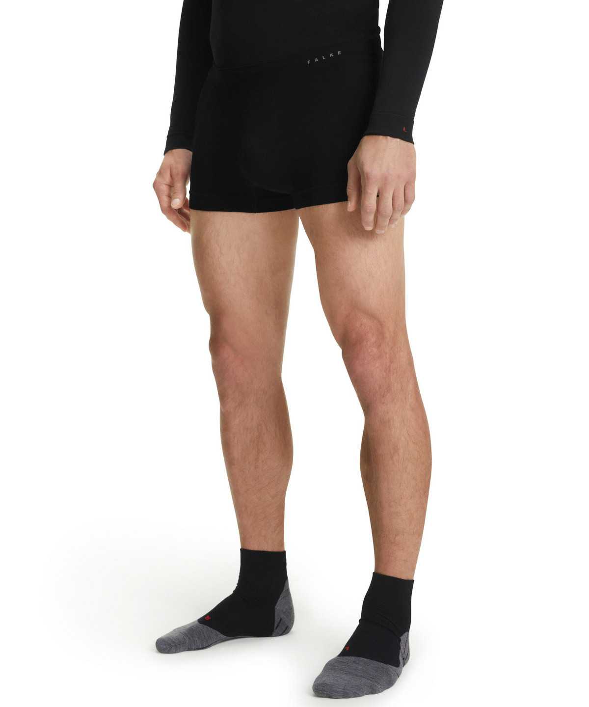 Falke Boxer Wool-Tech Light Boxer & Slips Férfi Fekete | EGPV-15672