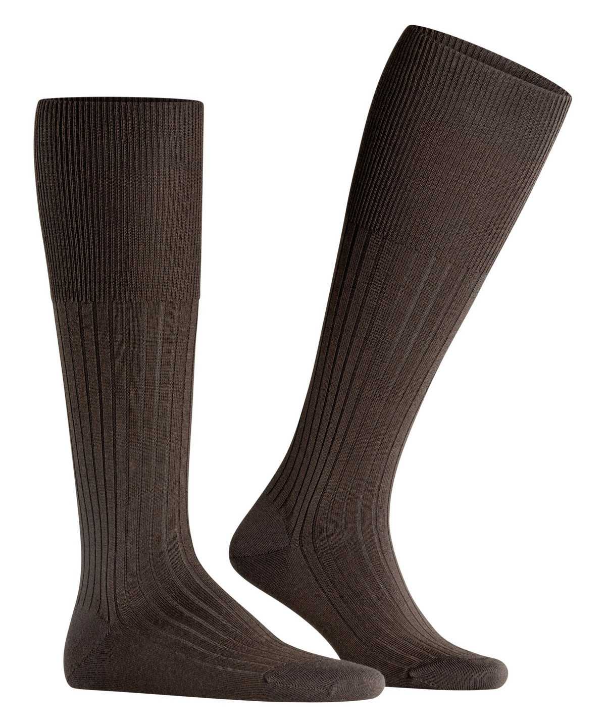 Falke Bristol Pure Knee-high Socks Zokni Férfi Barna | IGAY-62509