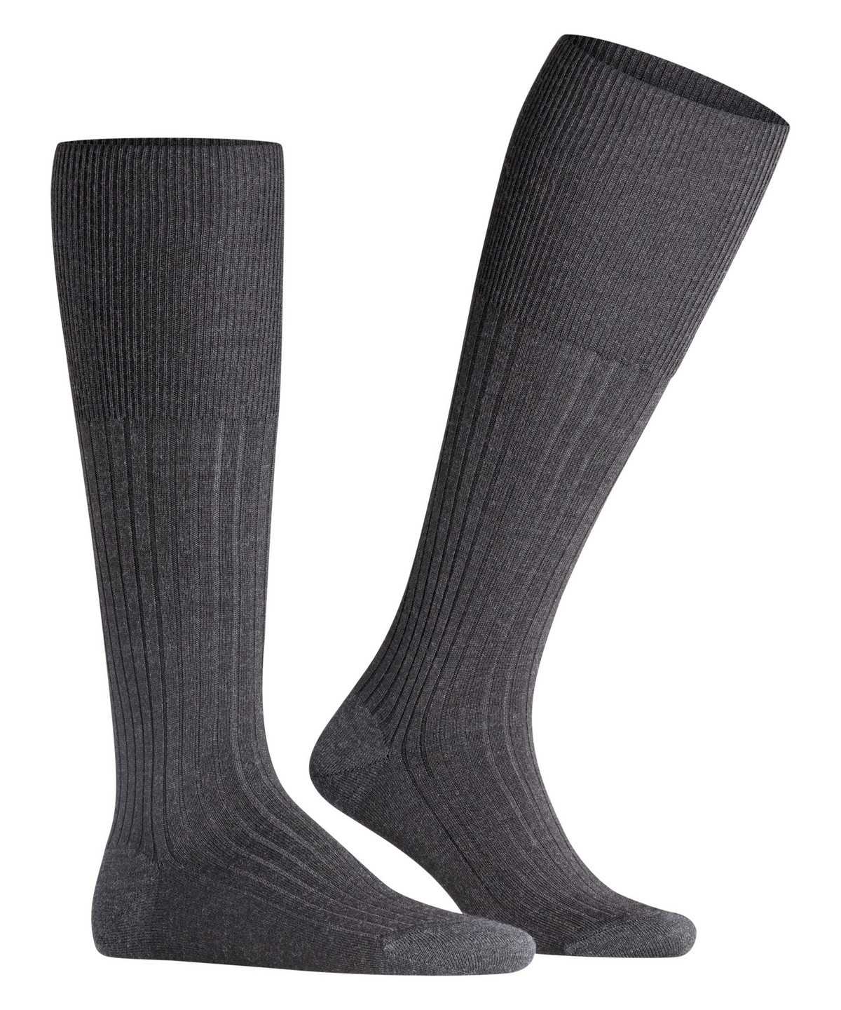 Falke Bristol Pure Knee-high Socks Zokni Férfi Szürke | EAHG-34209