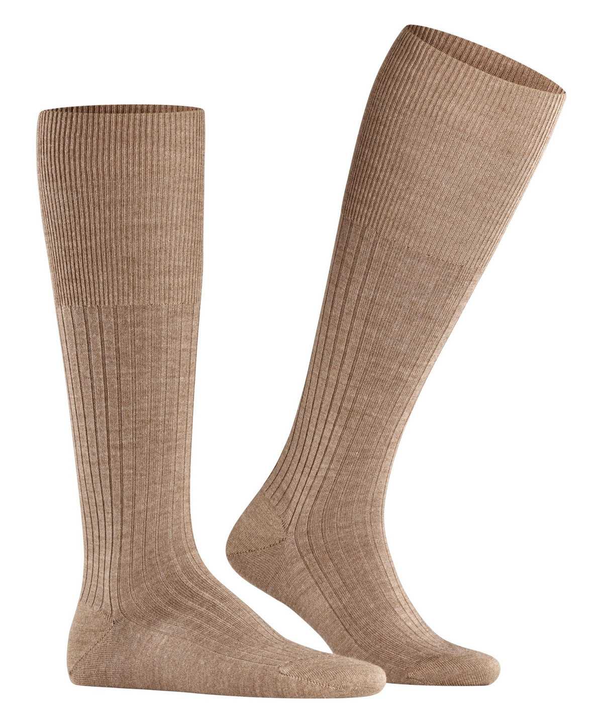 Falke Bristol Pure Knee-high Socks Zokni Férfi Barna | GNXT-04387