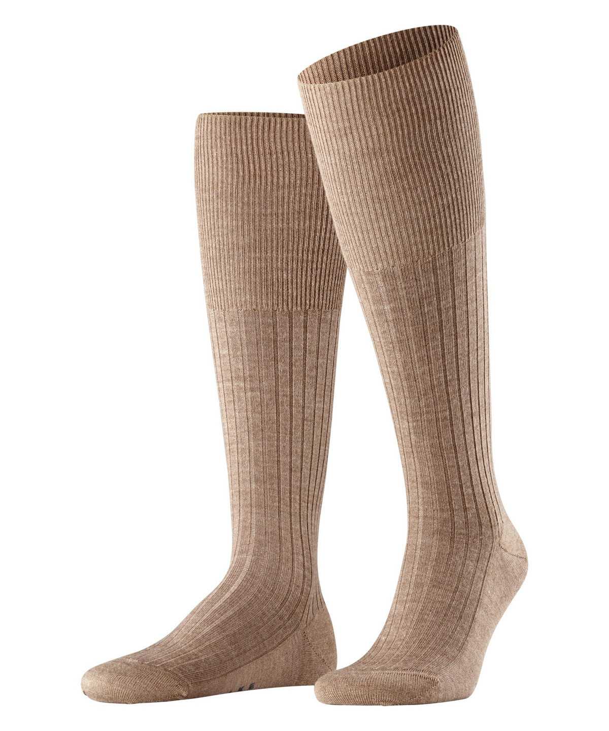 Falke Bristol Pure Knee-high Socks Zokni Férfi Barna | GNXT-04387