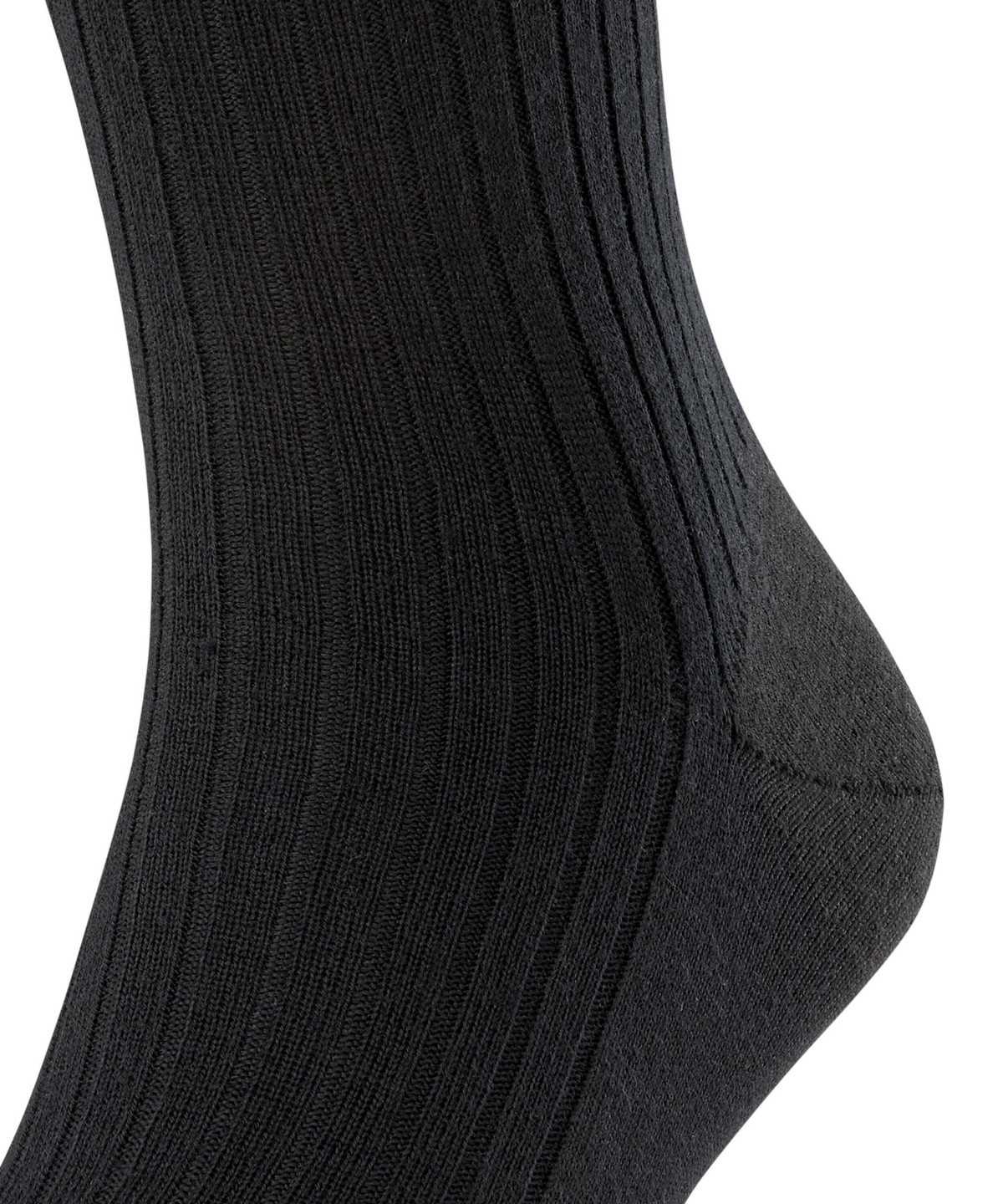 Falke Bristol Pure Socks Zokni Férfi Fekete | NCVD-65701