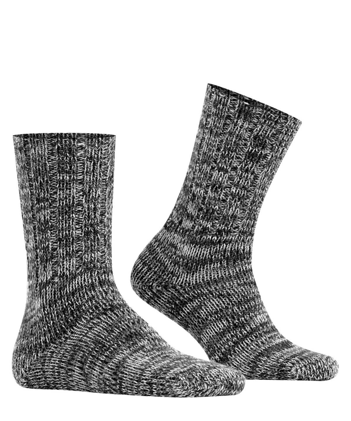 Falke Brooklyn Boot socks Zokni Férfi Fekete | FWPU-68130