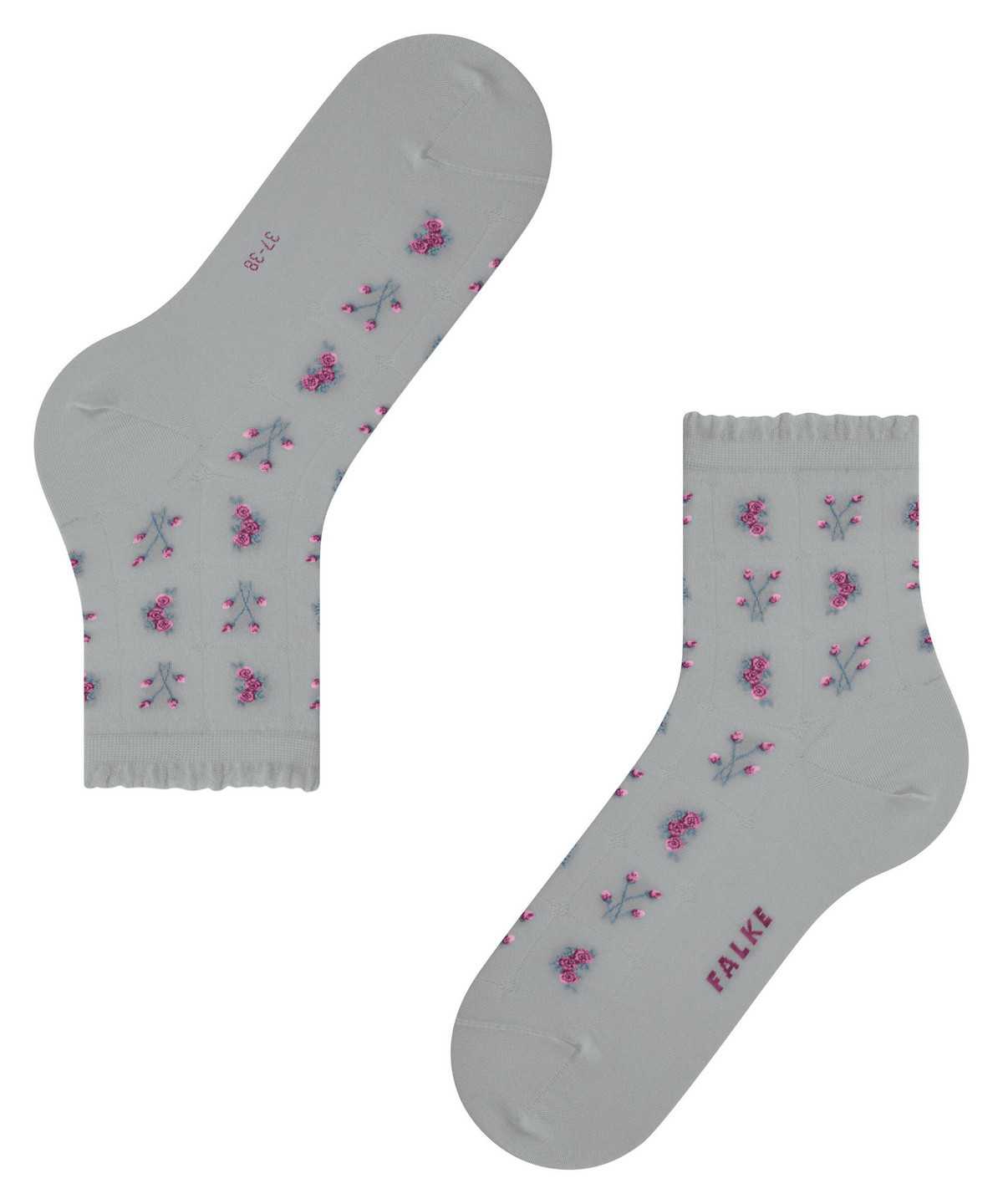 Falke Bucolic Short sock Zokni Női Szürke | YQVA-50794