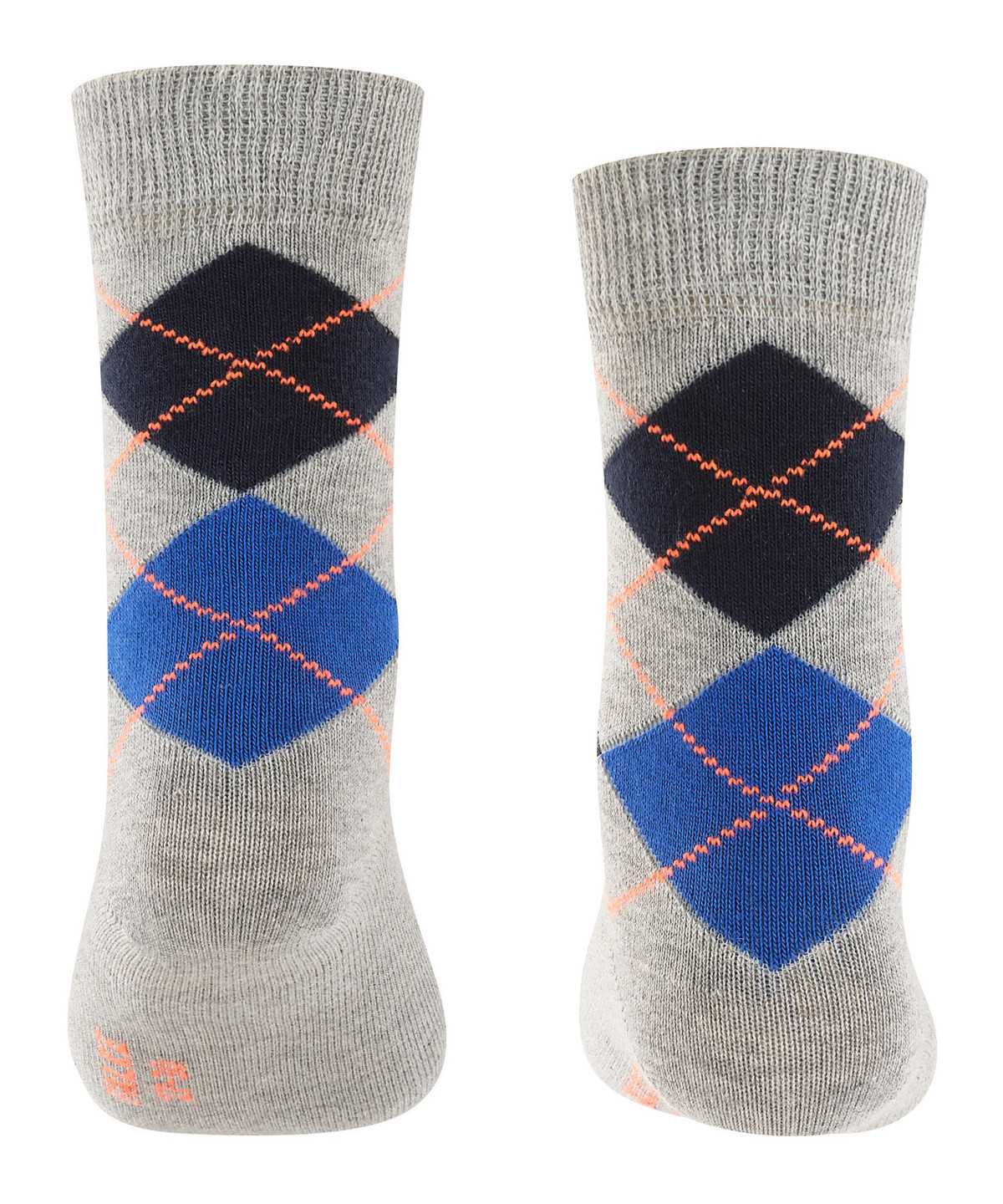 Falke Classic Argyle Socks Zokni Gyerek Szürke | FDSJ-58627