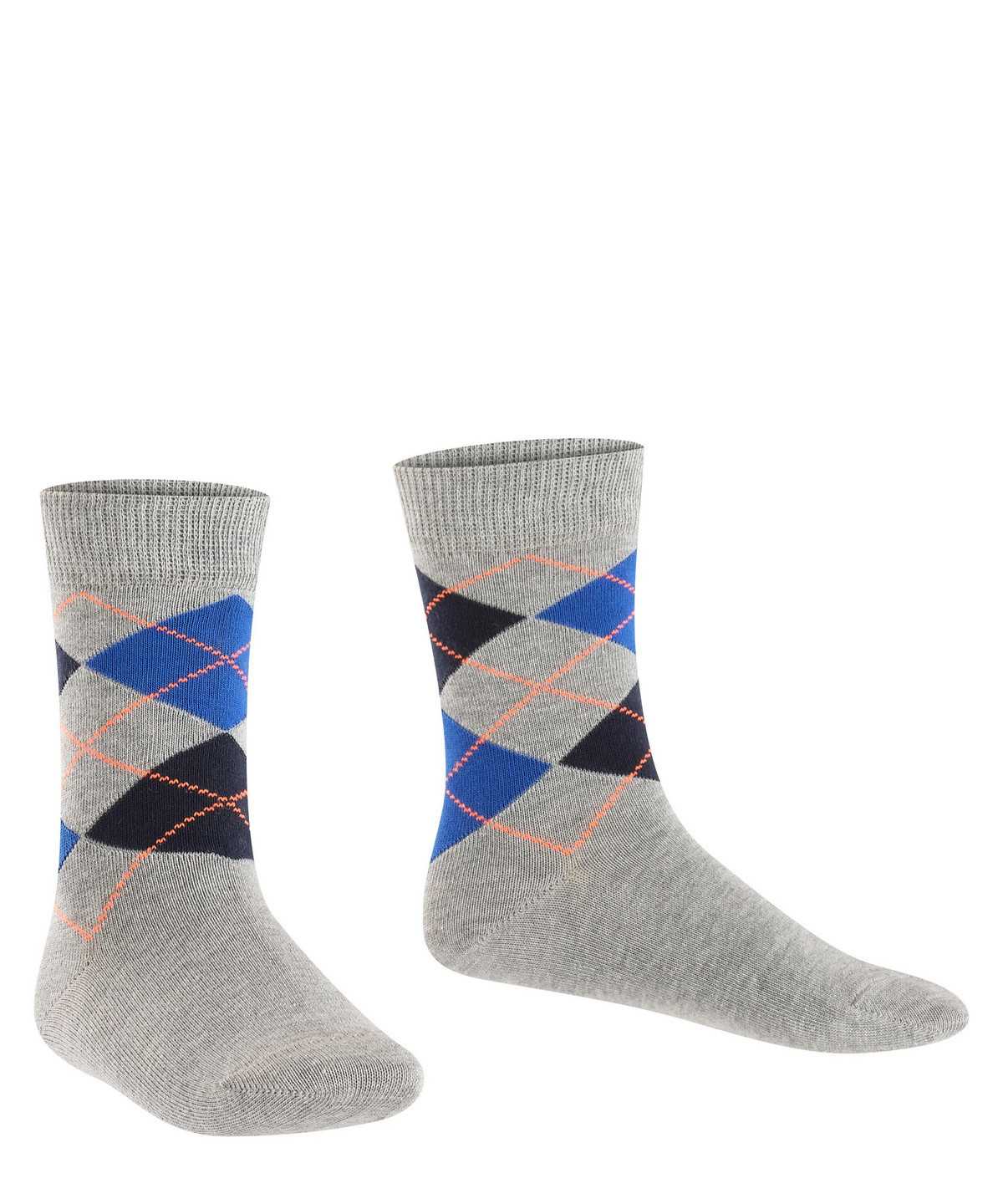 Falke Classic Argyle Socks Zokni Gyerek Szürke | FDSJ-58627