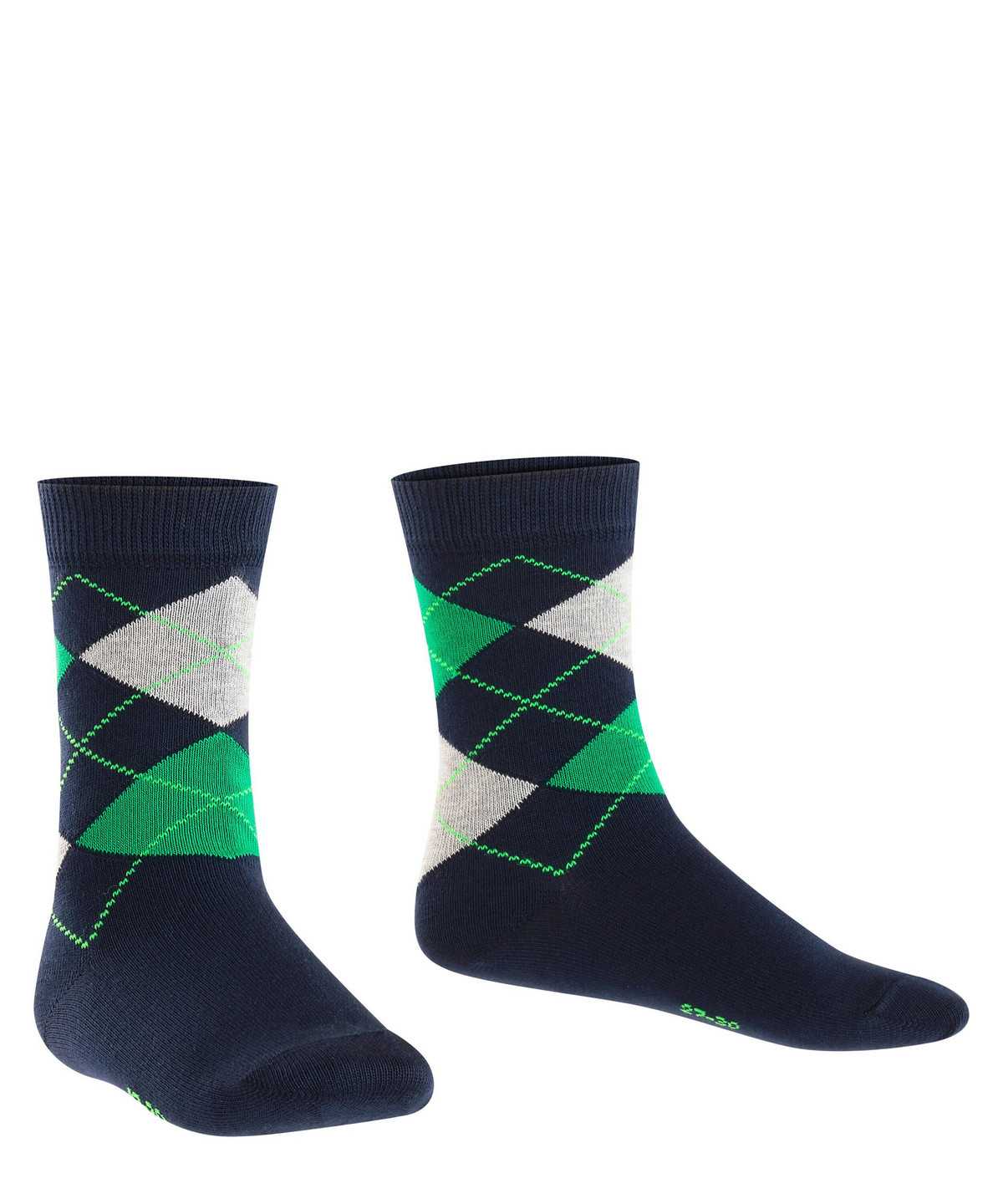 Falke Classic Argyle Socks Zokni Gyerek Kék | KCQX-21653