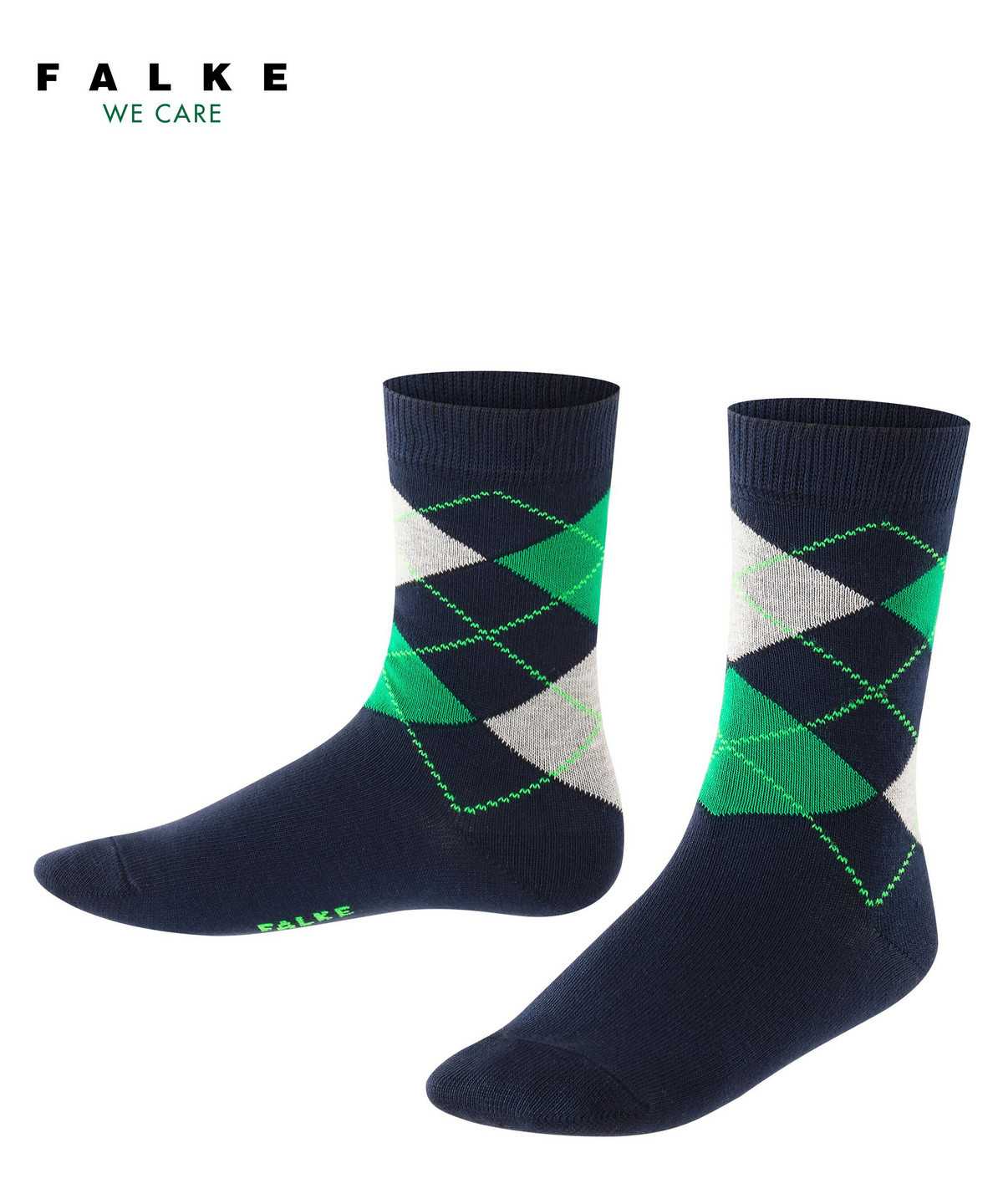 Falke Classic Argyle Socks Zokni Gyerek Kék | KCQX-21653