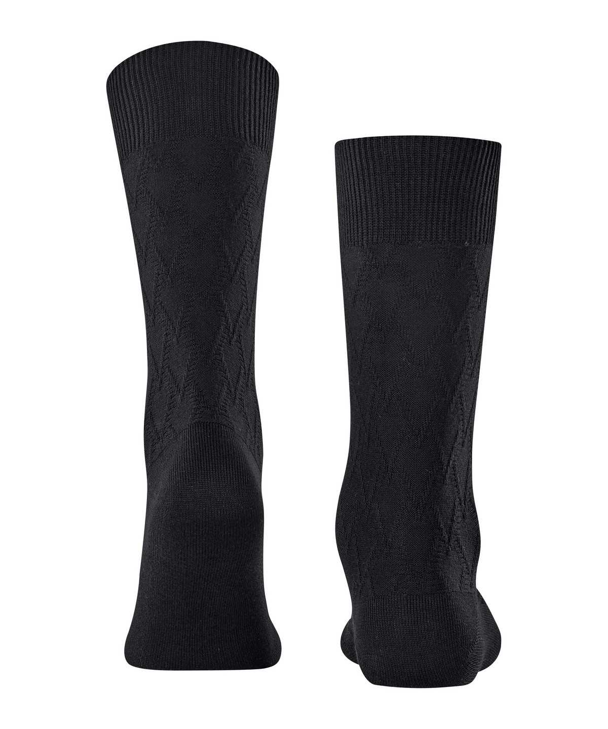 Falke Classic Tale Socks Zokni Férfi Fekete | FPJI-20938