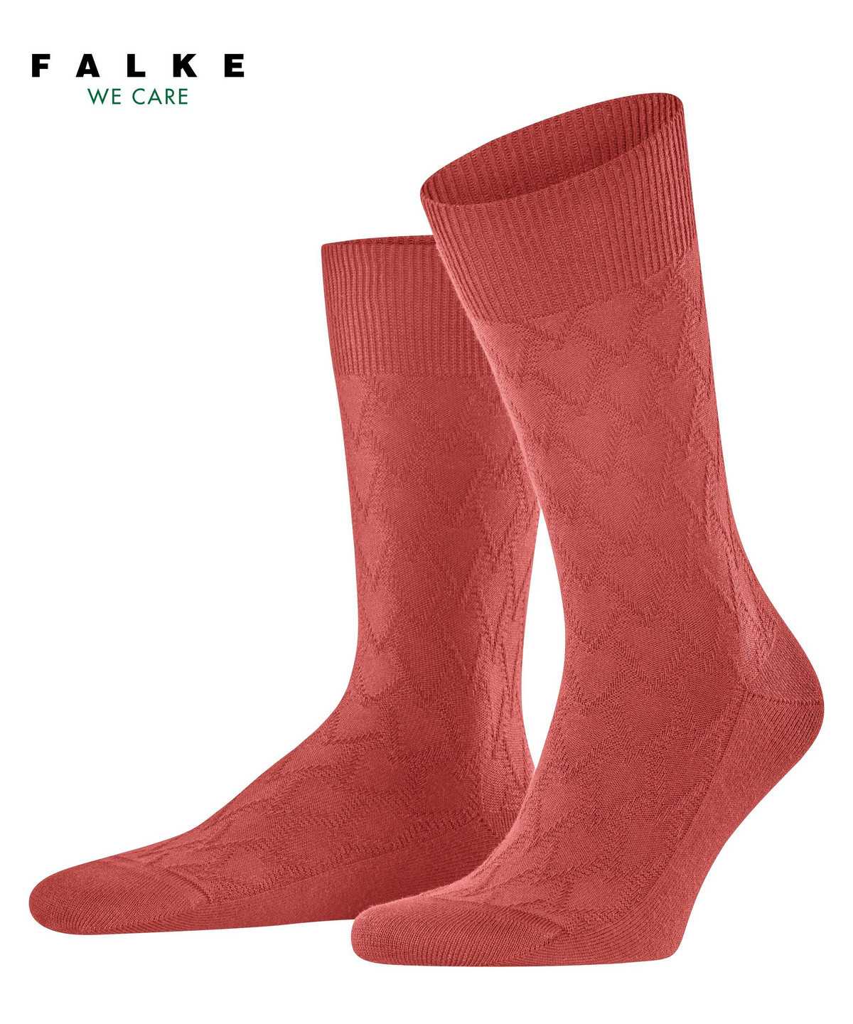 Falke Classic Tale Socks Zokni Férfi Piros | PHSO-25136