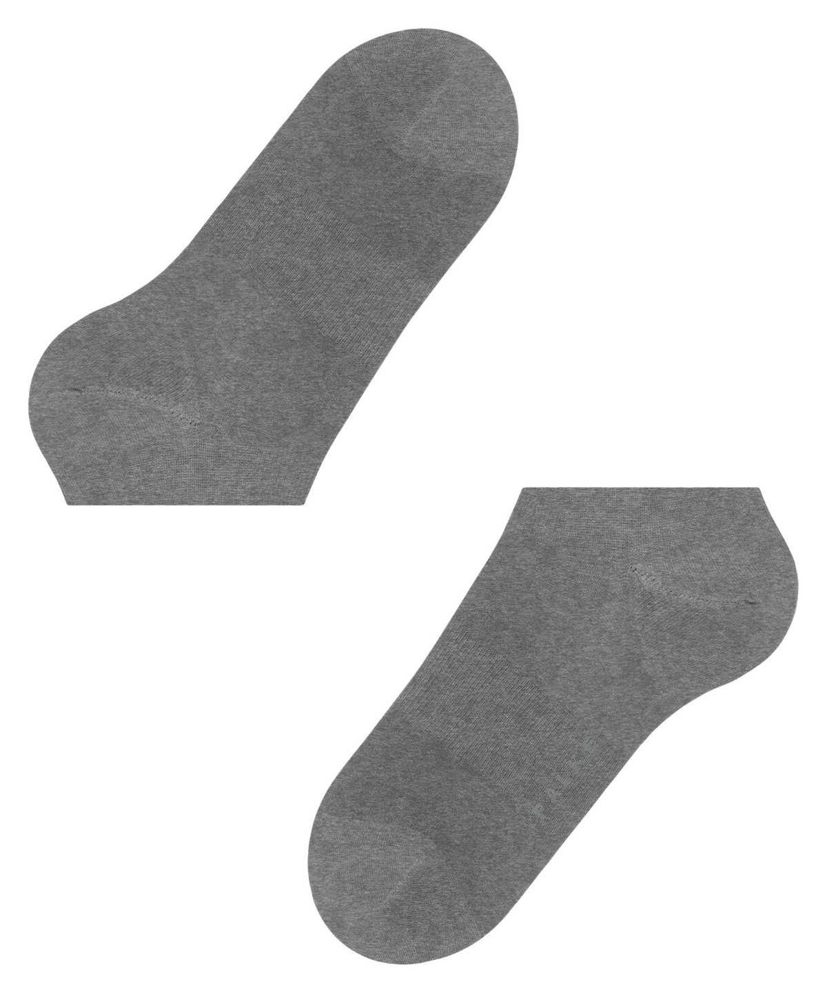 Falke ClimaWool Invisibles No Show Socks Férfi Szürke | PQFN-97283