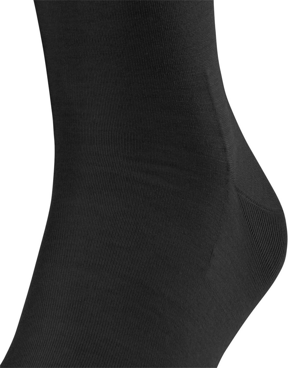 Falke ClimaWool Knee-high Socks Zokni Férfi Fekete | ZGNT-76450