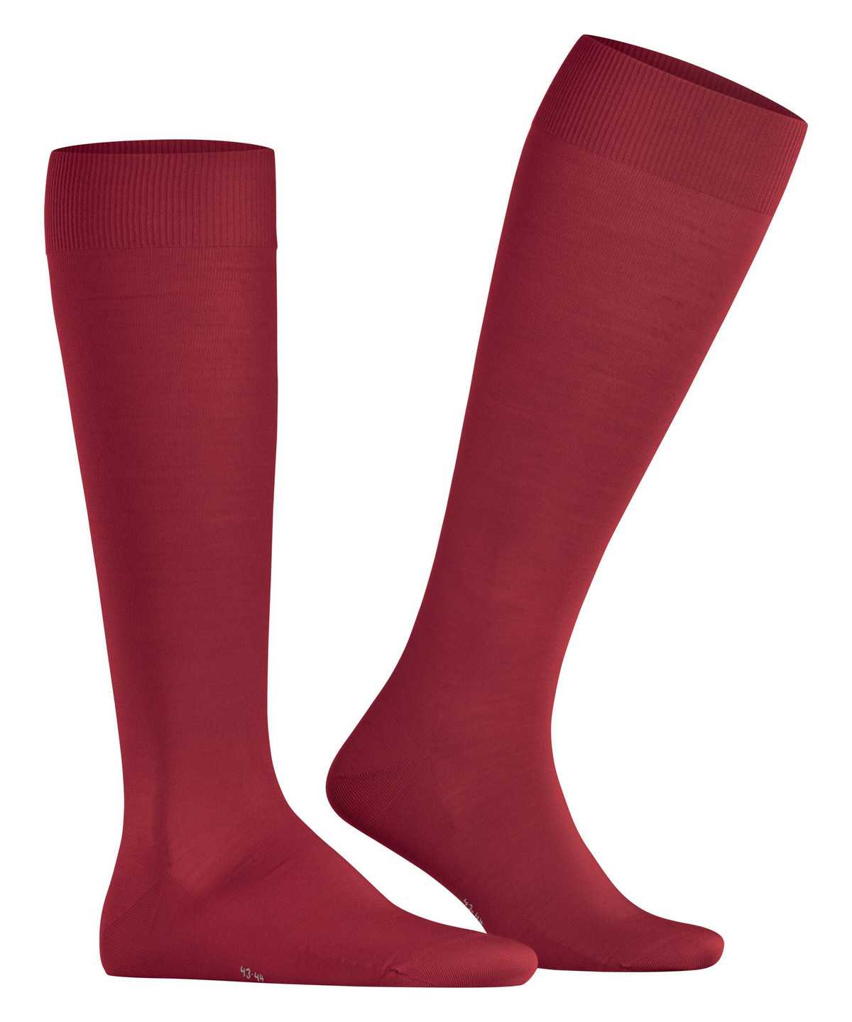 Falke ClimaWool Knee-high Socks Zokni Férfi Piros | AHRI-43218