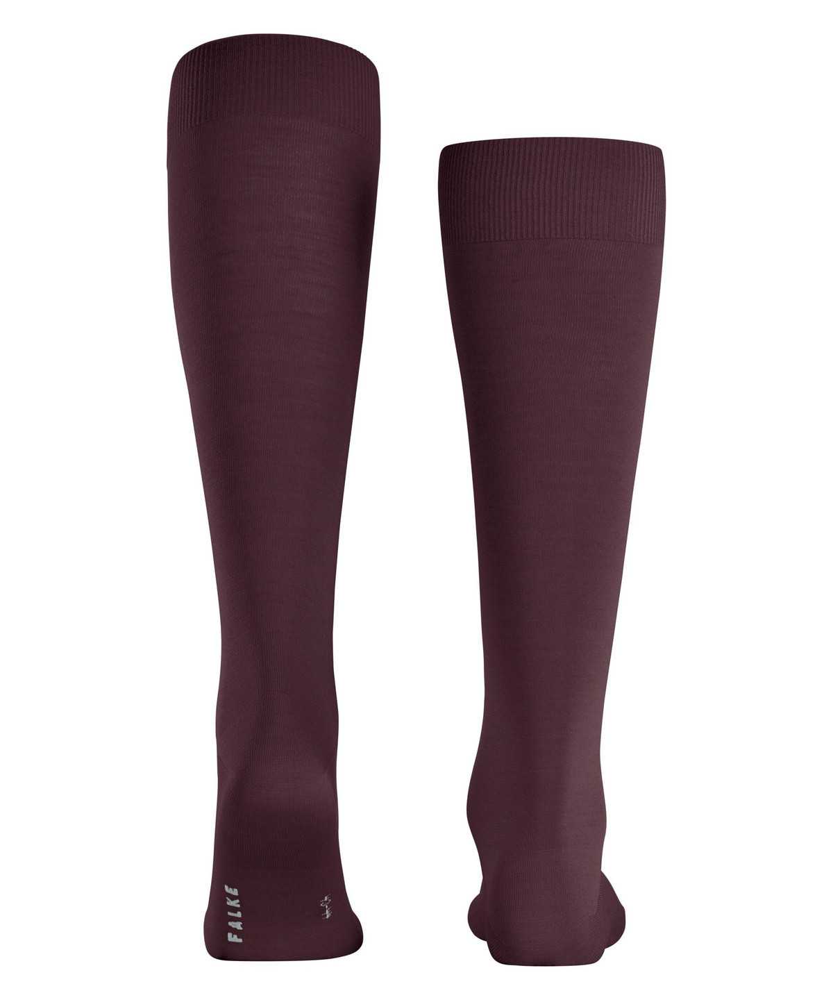 Falke ClimaWool Knee-high Socks Zokni Férfi Piros | GIDB-40957