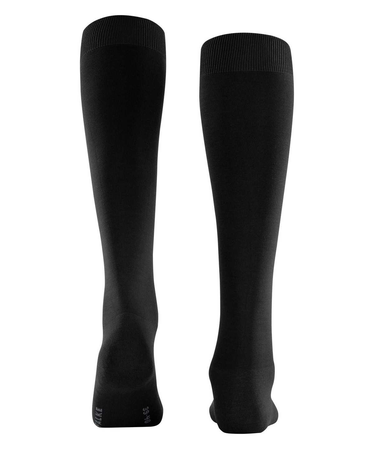 Falke ClimaWool Knee-high Socks Zokni Női Fekete | GLJM-59638