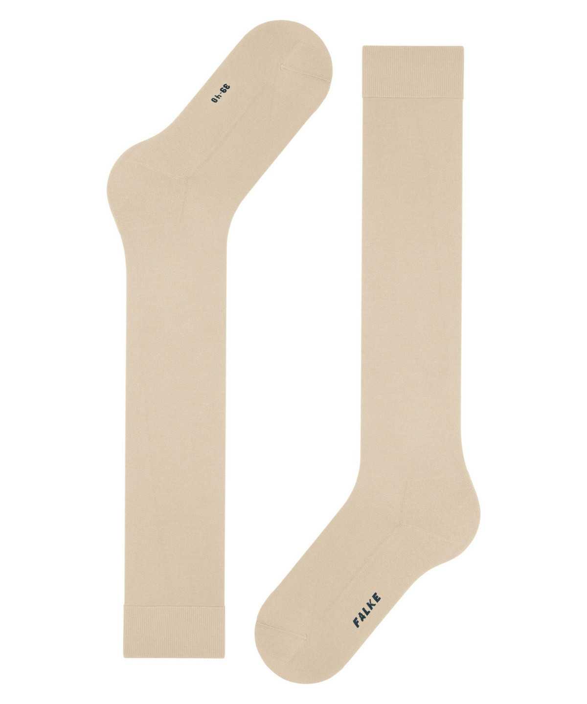 Falke ClimaWool Knee-high Socks Zokni Női Bézs | LUMB-02845