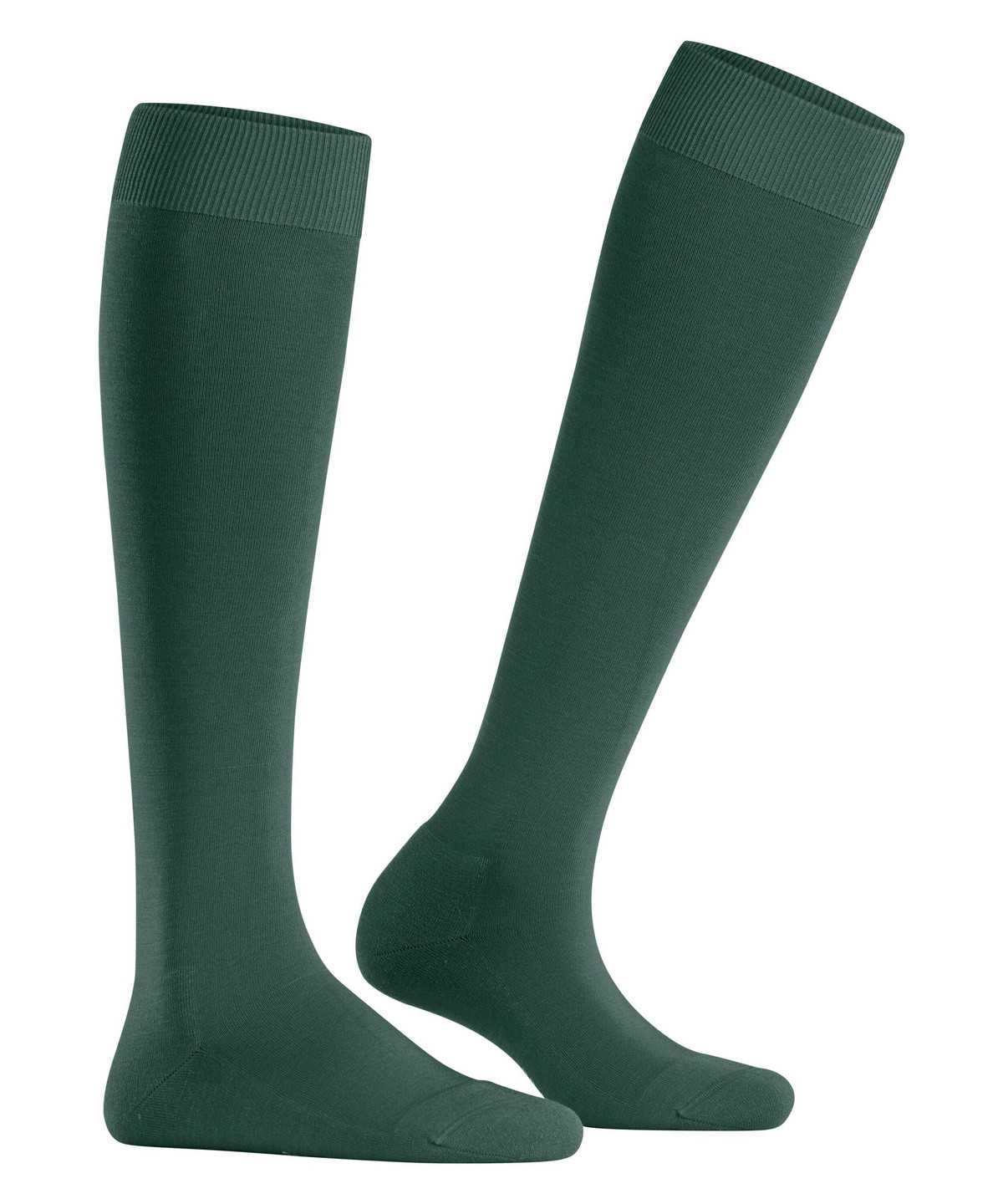 Falke ClimaWool Knee-high Socks Zokni Női Zöld | OBUG-79254