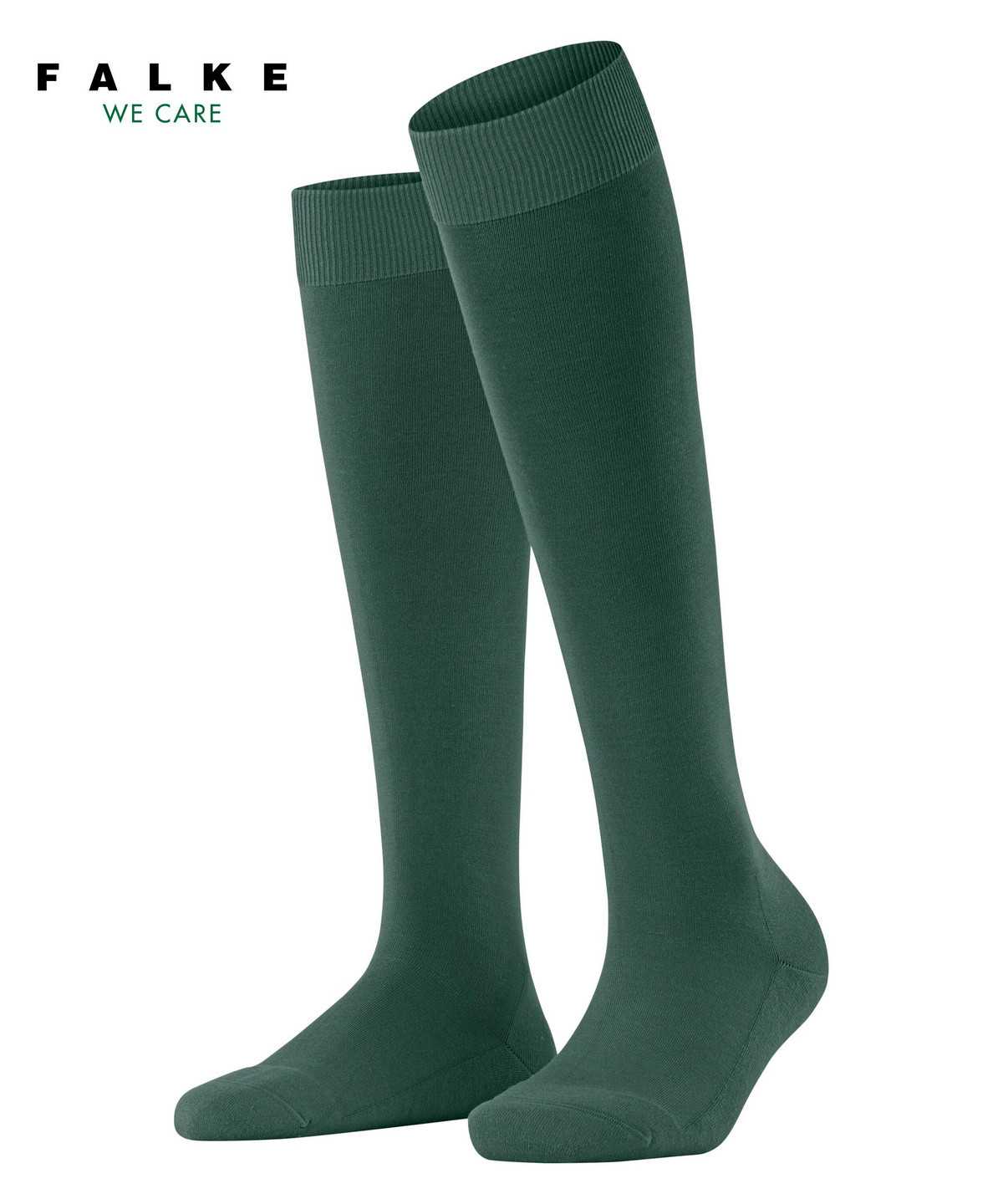 Falke ClimaWool Knee-high Socks Zokni Női Zöld | OBUG-79254