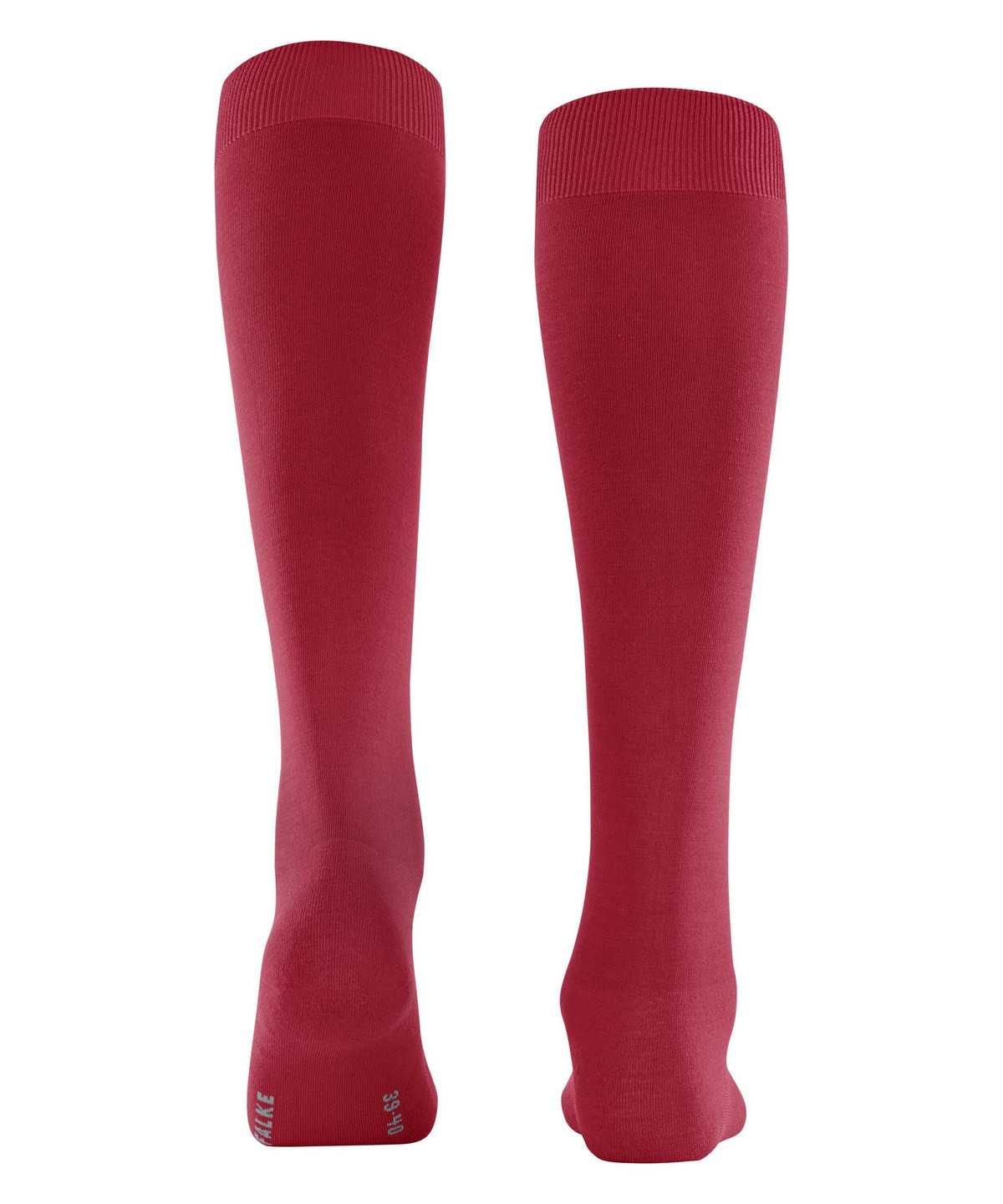 Falke ClimaWool Knee-high Socks Zokni Női Piros | RUZI-42085