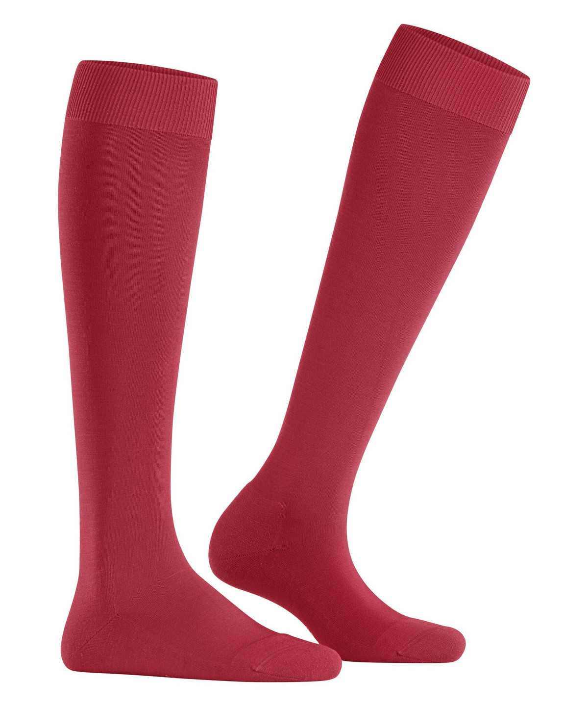 Falke ClimaWool Knee-high Socks Zokni Női Piros | RUZI-42085