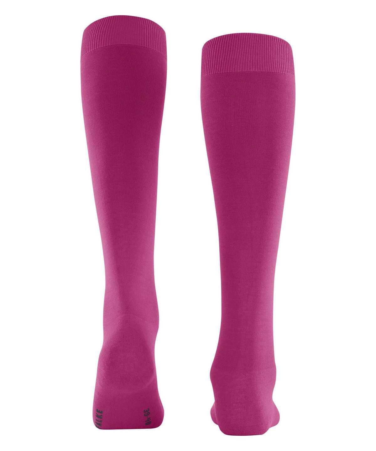 Falke ClimaWool Knee-high Socks Zokni Női Piros | GKFB-41056