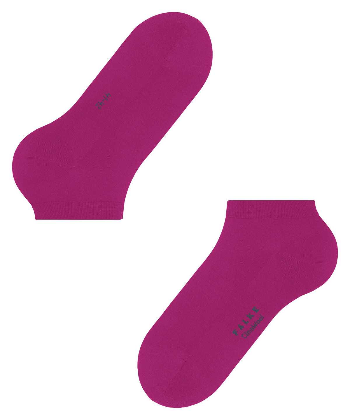 Falke ClimaWool Sneaker socks Zokni Férfi Piros | CKMQ-87635