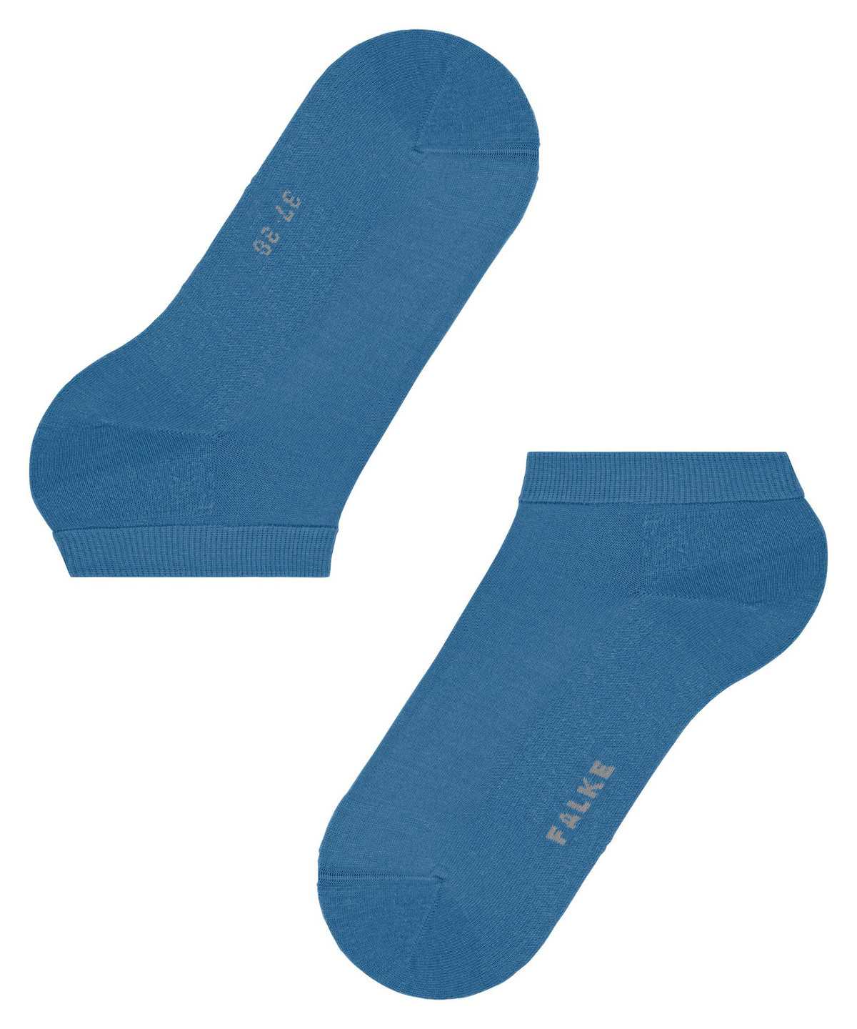 Falke ClimaWool Sneaker socks Zokni Női Kék | VHGY-42789