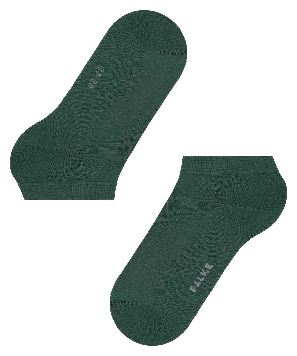 Falke ClimaWool Sneaker socks Zokni Női Zöld | CZHR-49615