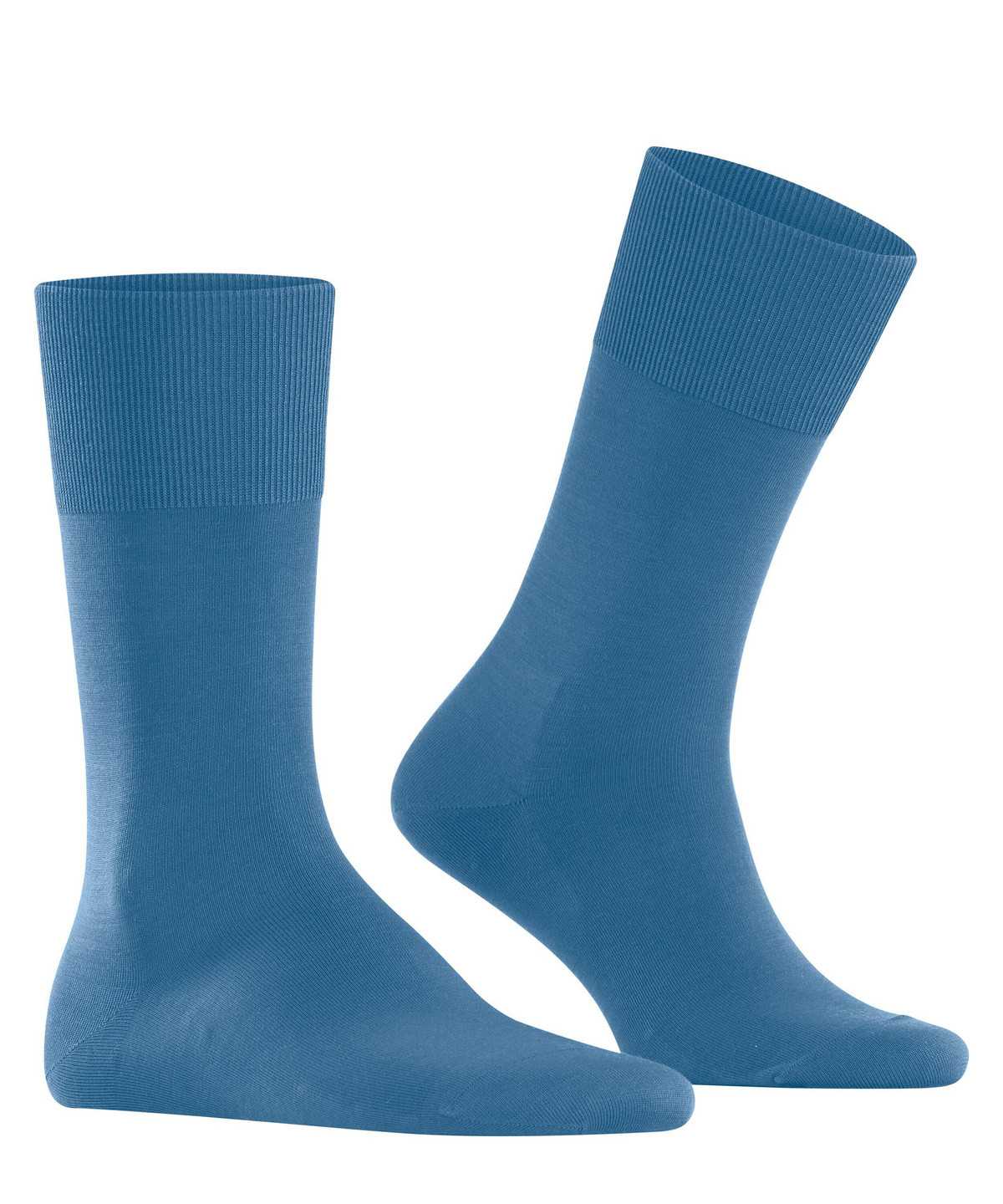 Falke ClimaWool Socks Zokni Férfi Kék | CBOH-97852