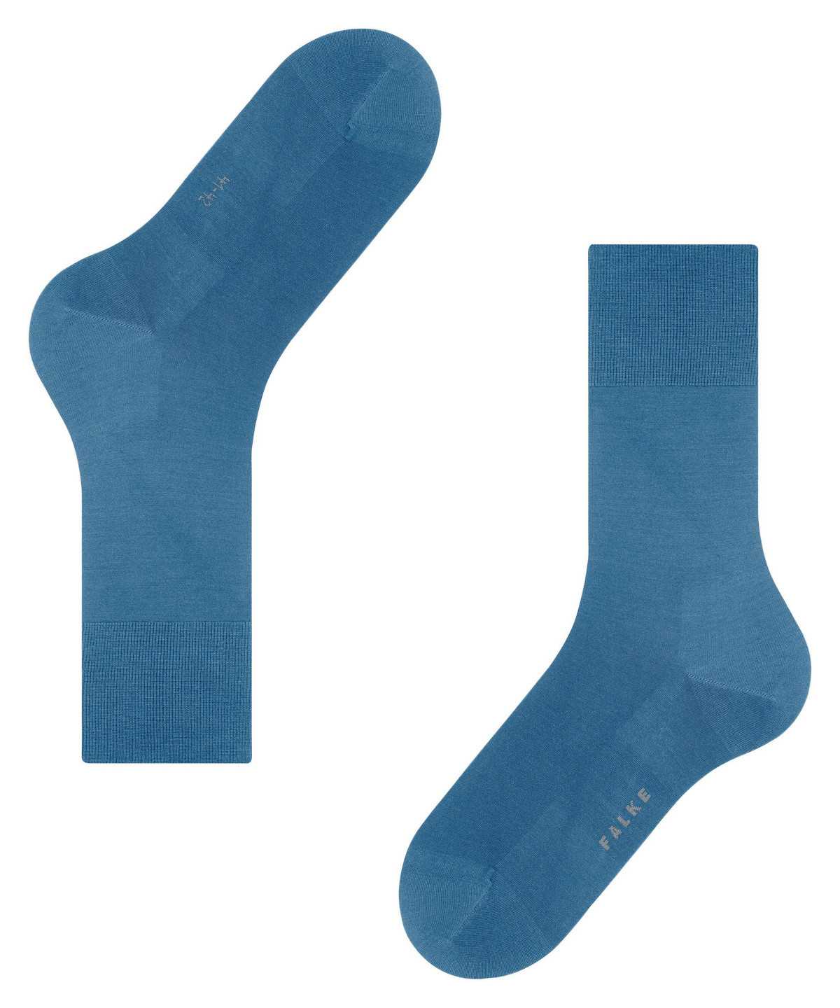 Falke ClimaWool Socks Zokni Férfi Kék | CBOH-97852