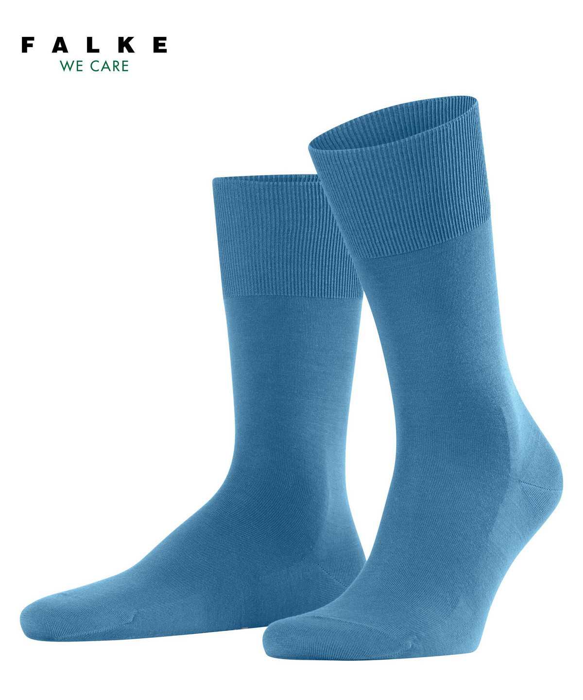 Falke ClimaWool Socks Zokni Férfi Kék | CBOH-97852