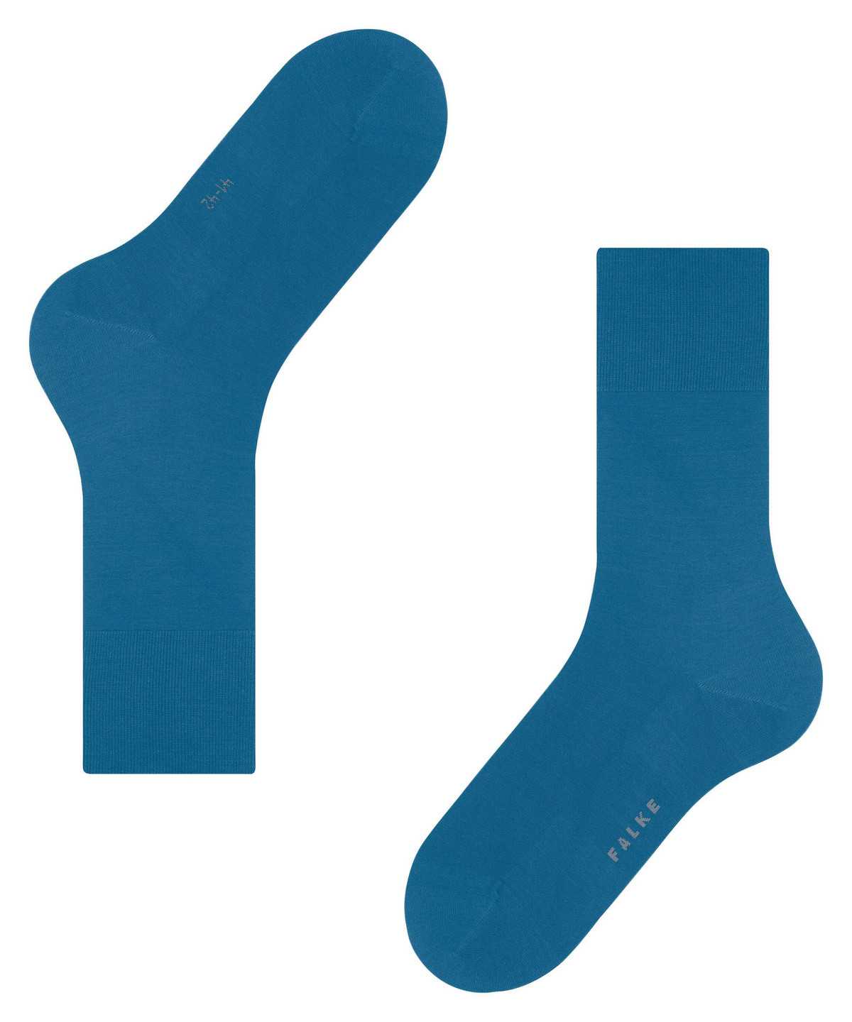 Falke ClimaWool Socks Zokni Férfi Kék | DBFL-35967