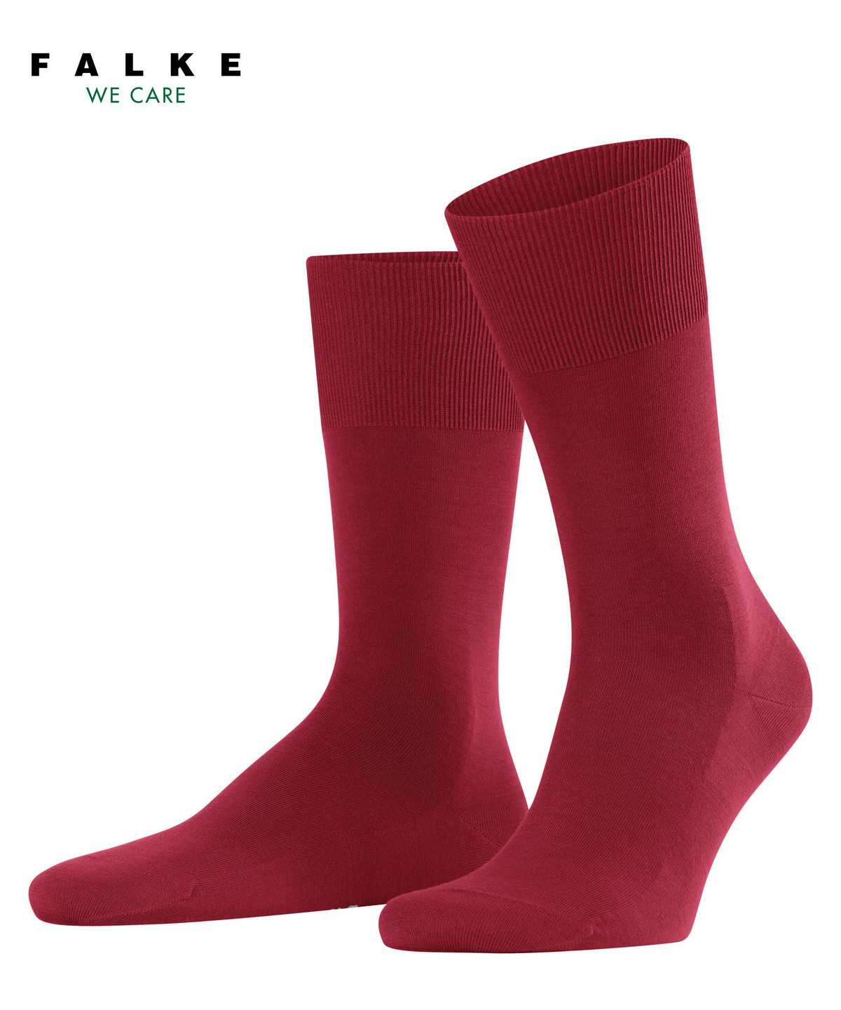 Falke ClimaWool Socks Zokni Férfi Piros | WKOM-30257