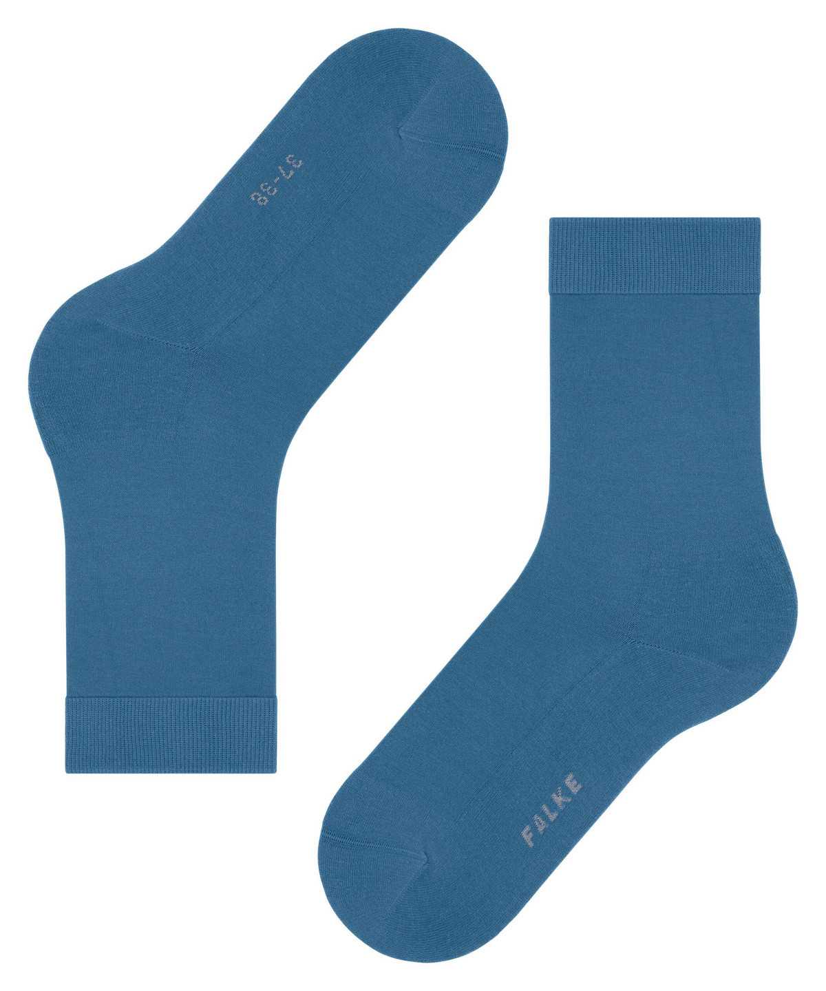 Falke ClimaWool Socks Zokni Női Kék | IZEA-37250