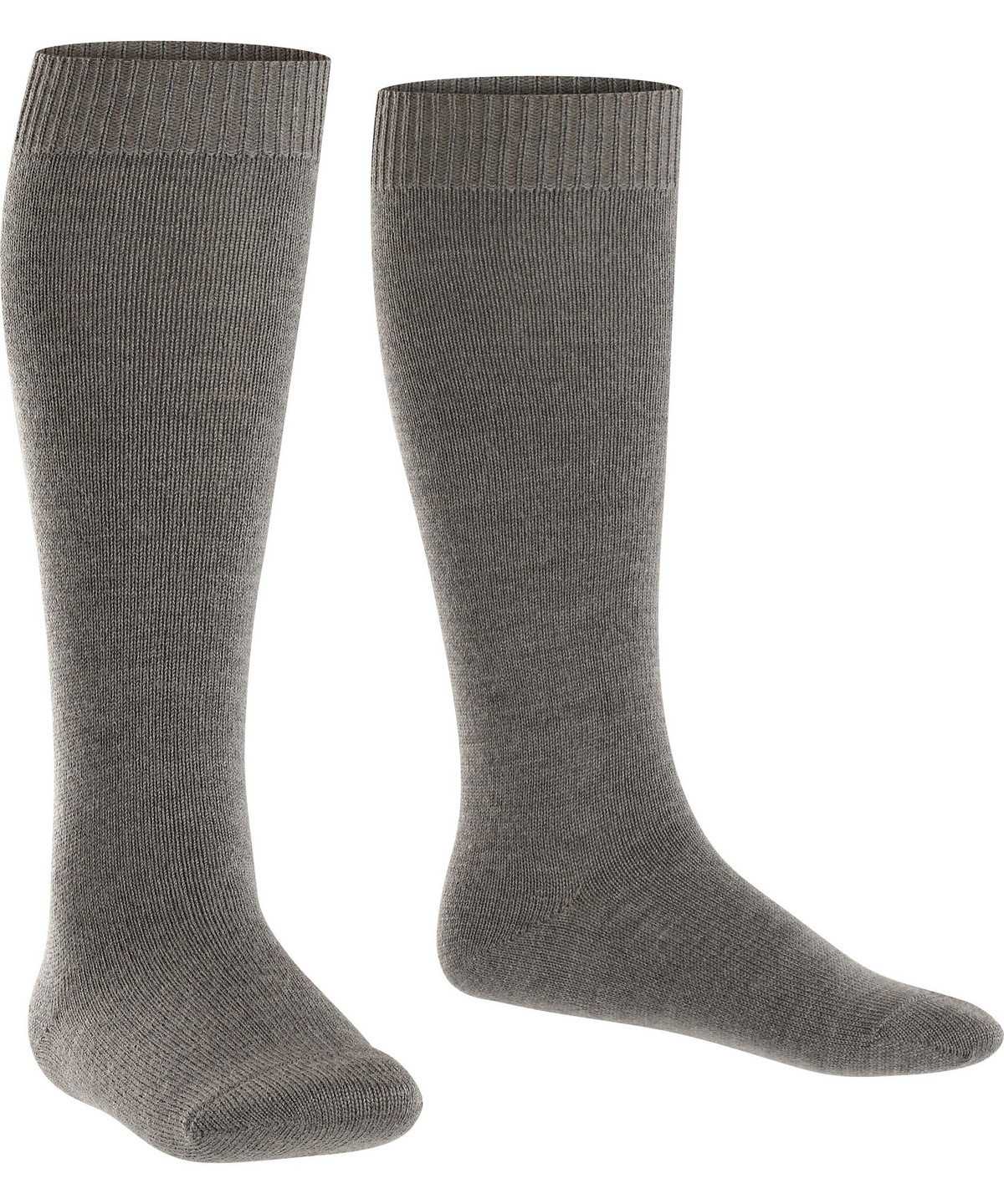 Falke Comfort Wool Knee-high Socks Zokni Gyerek Szürke | WGFD-56872