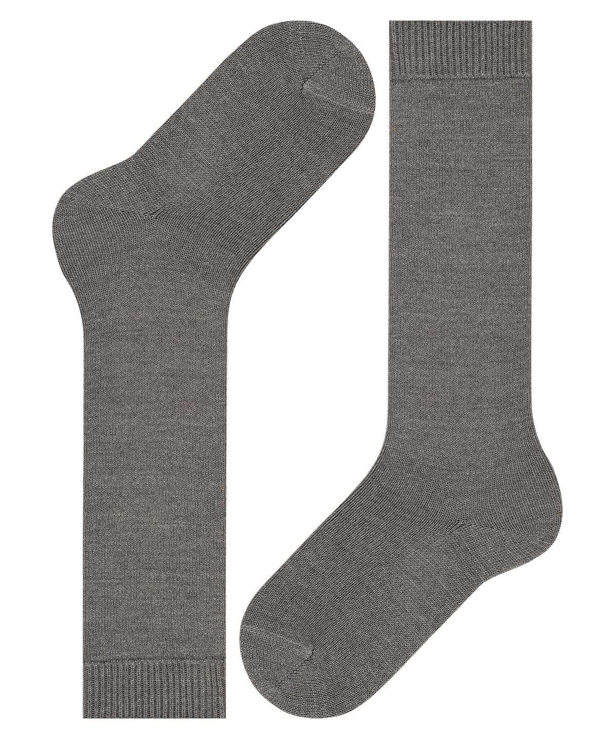 Falke Comfort Wool Knee-high Socks Zokni Gyerek Szürke | WGFD-56872