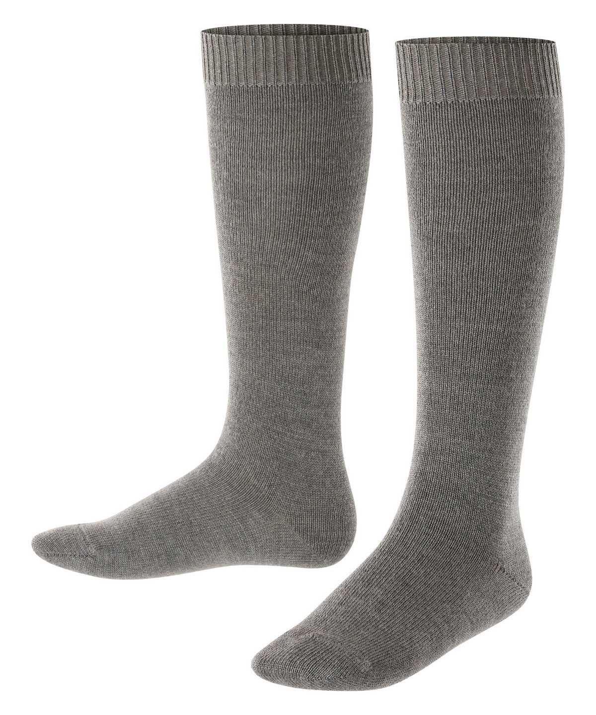 Falke Comfort Wool Knee-high Socks Zokni Gyerek Szürke | WGFD-56872