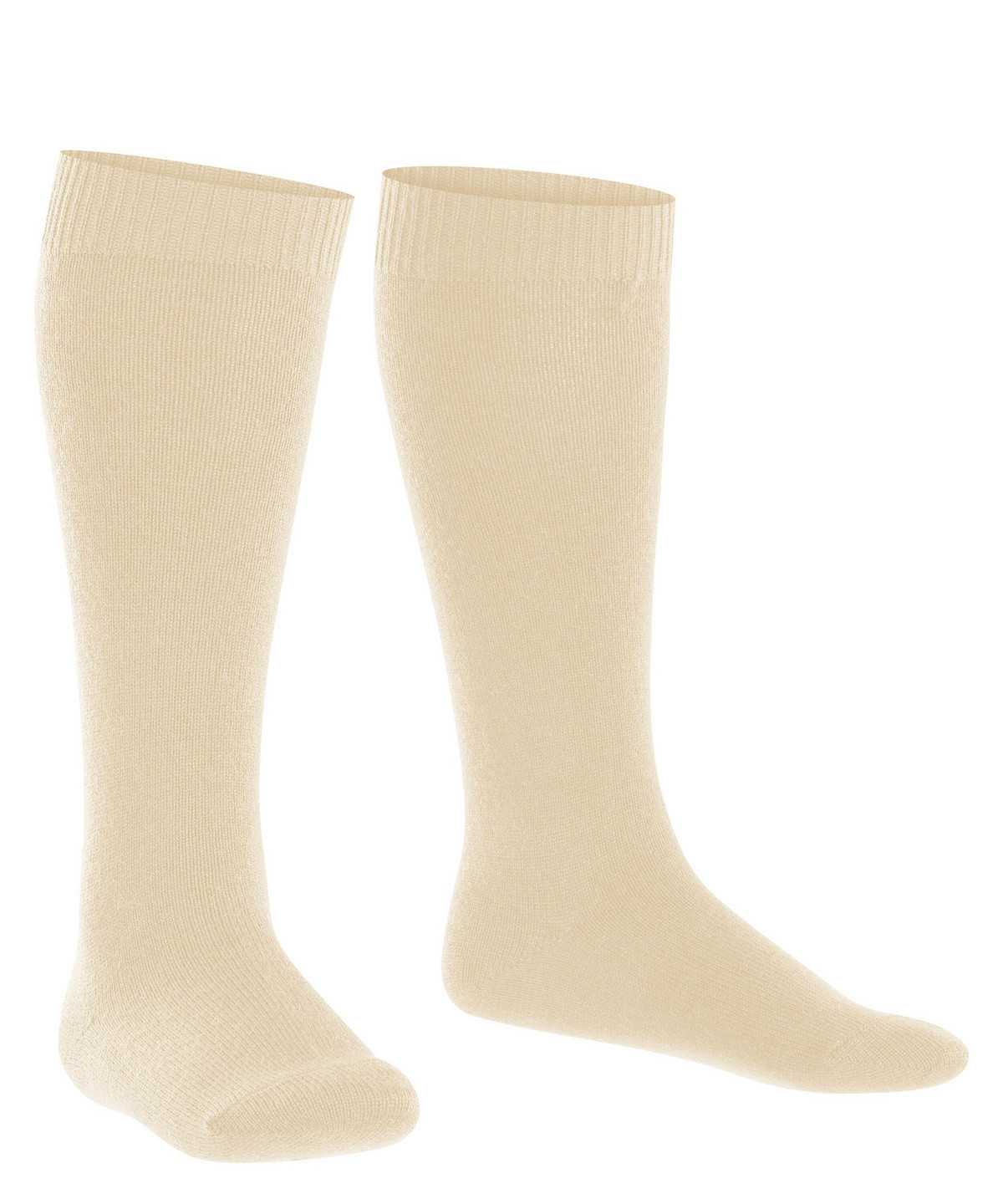 Falke Comfort Wool Knee-high Socks Zokni Gyerek Bézs | VDBU-64239