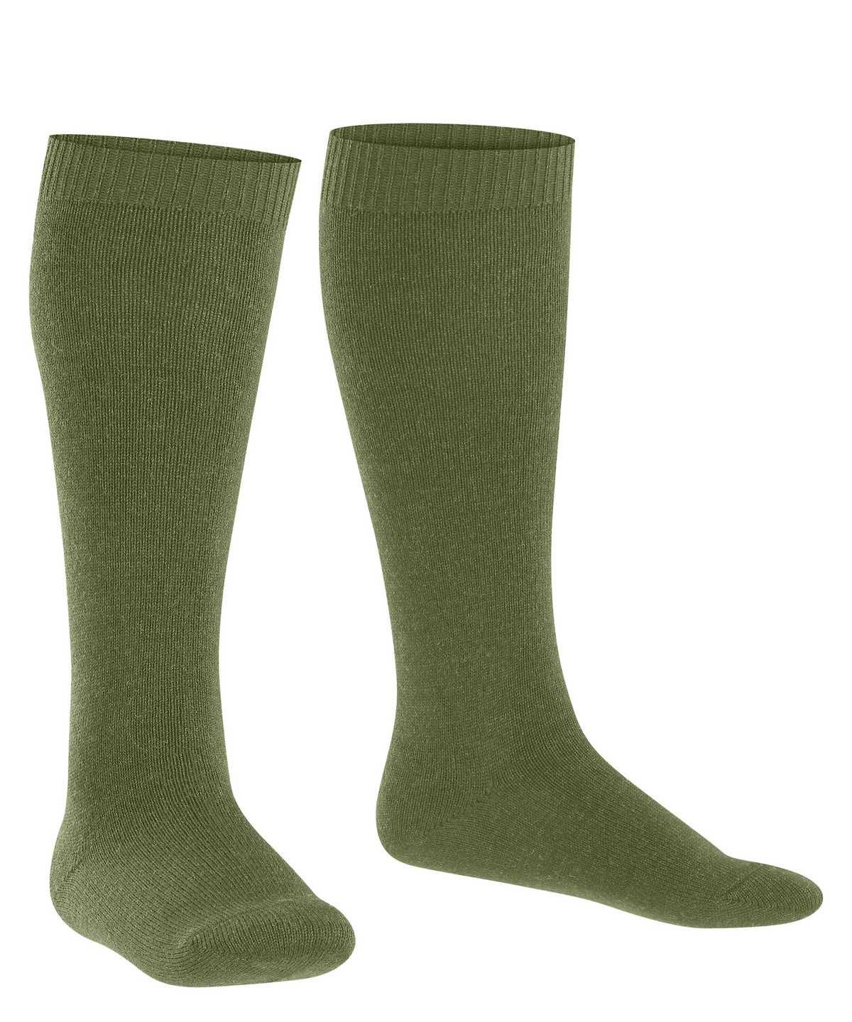 Falke Comfort Wool Knee-high Socks Zokni Gyerek Zöld | CUPQ-82763