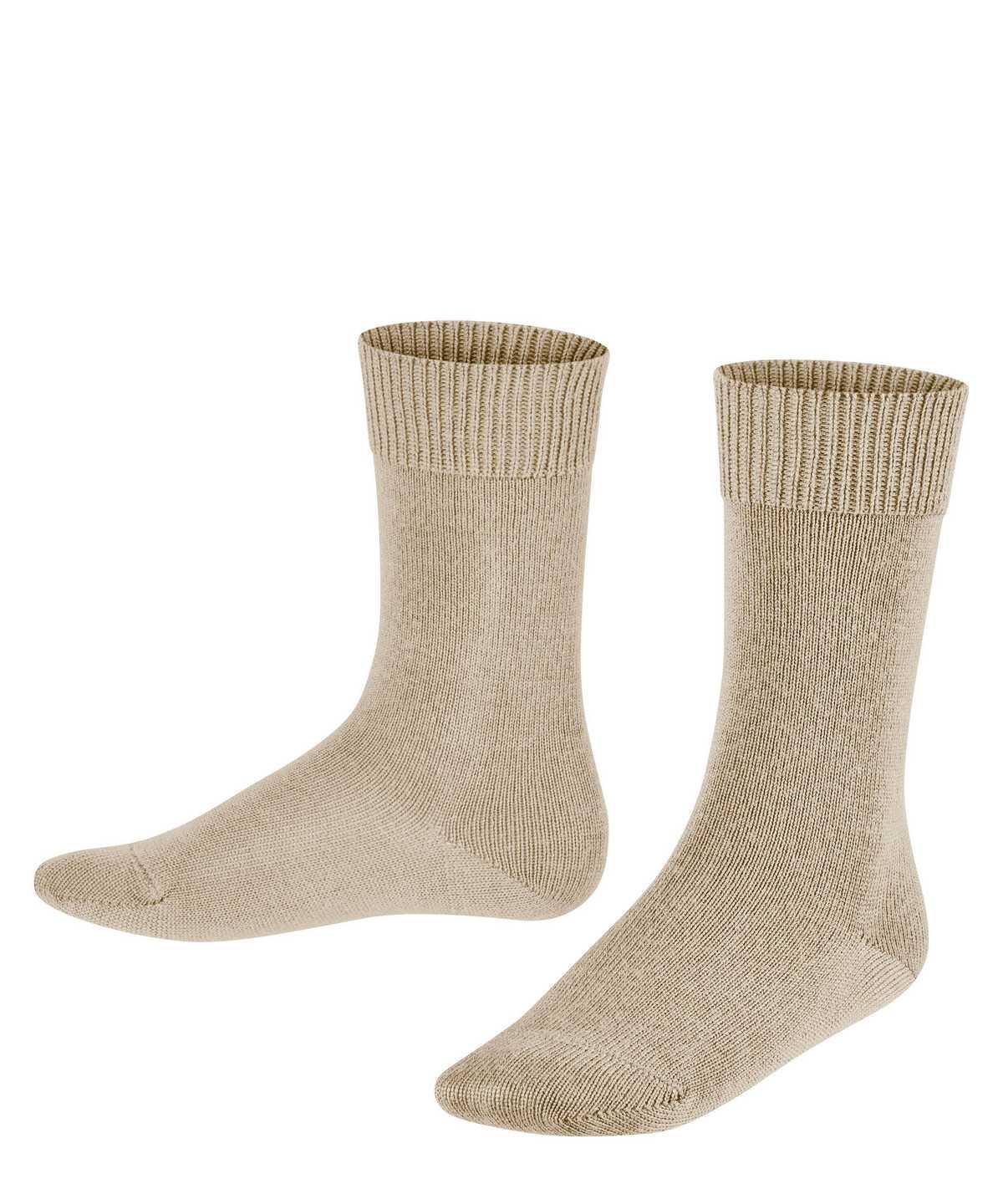 Falke Comfort Wool Socks Zokni Gyerek Bézs | LOXP-31026