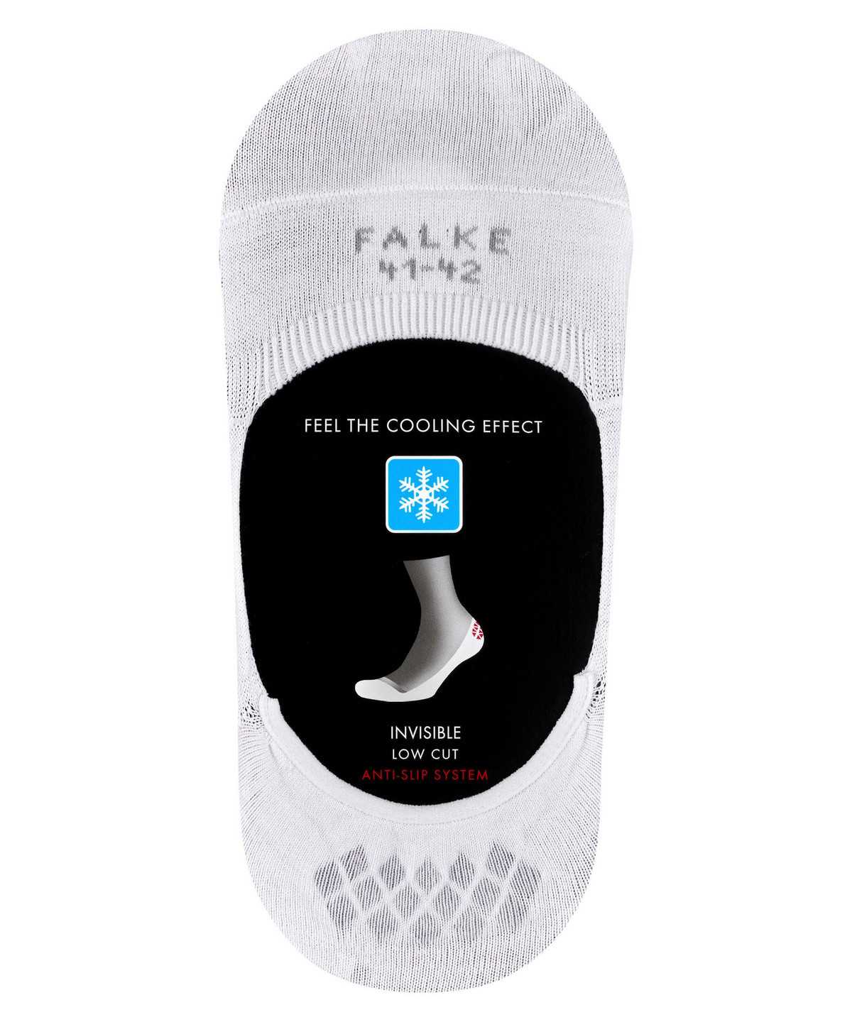 Falke Cool 24/7 Invisibles No Show Socks Férfi Fehér | XRDO-12796