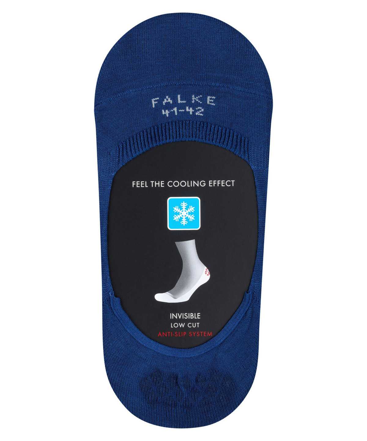 Falke Cool 24/7 Invisibles No Show Socks Férfi Kék | OPRV-67042