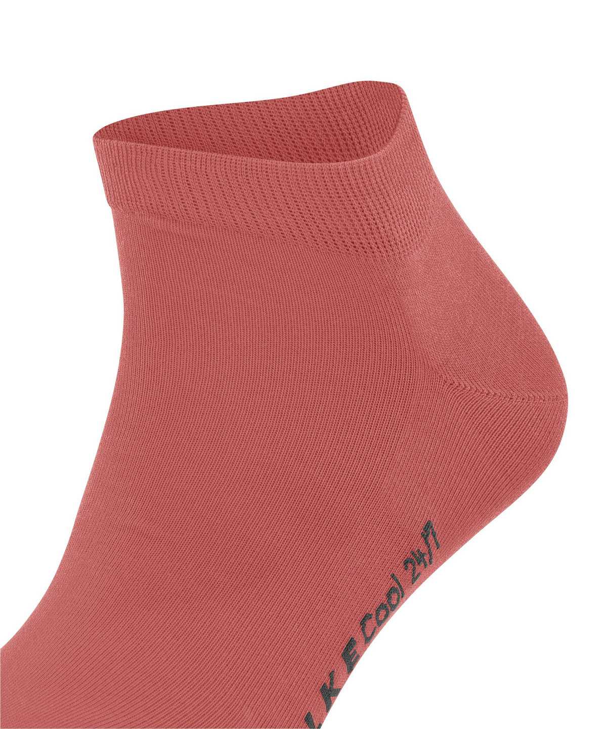 Falke Cool 24/7 Sneaker socks Zokni Férfi Piros | AZXD-72043