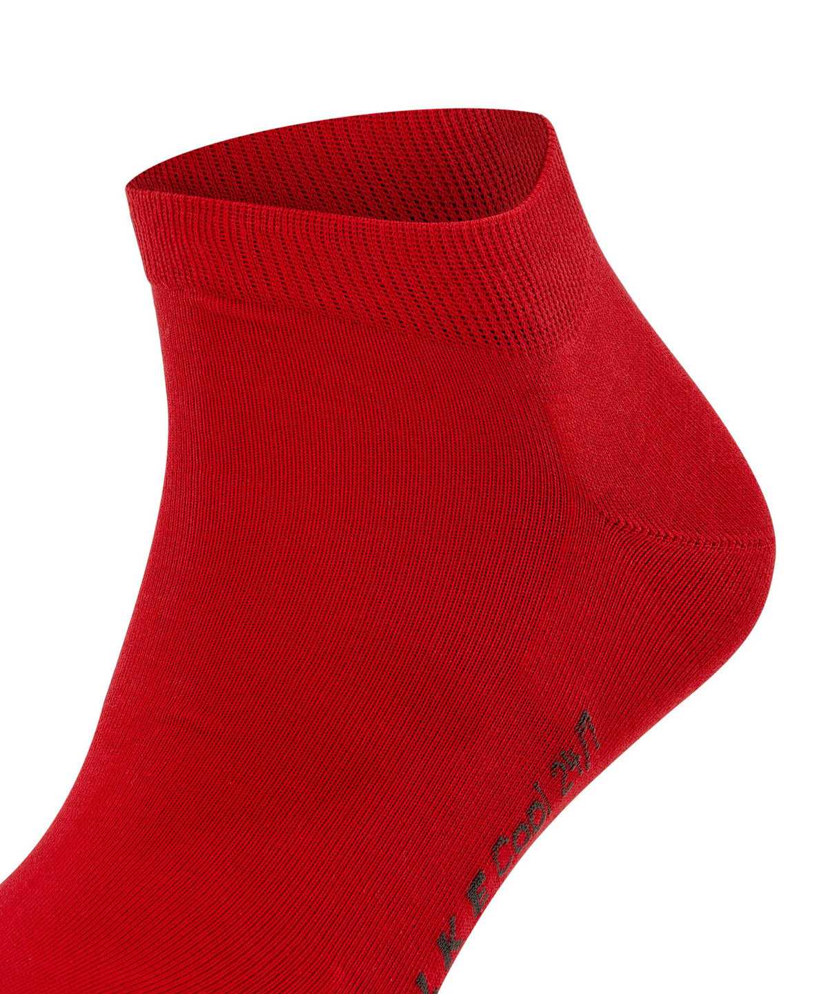 Falke Cool 24/7 Sneaker socks Zokni Férfi Piros | NTVY-17263