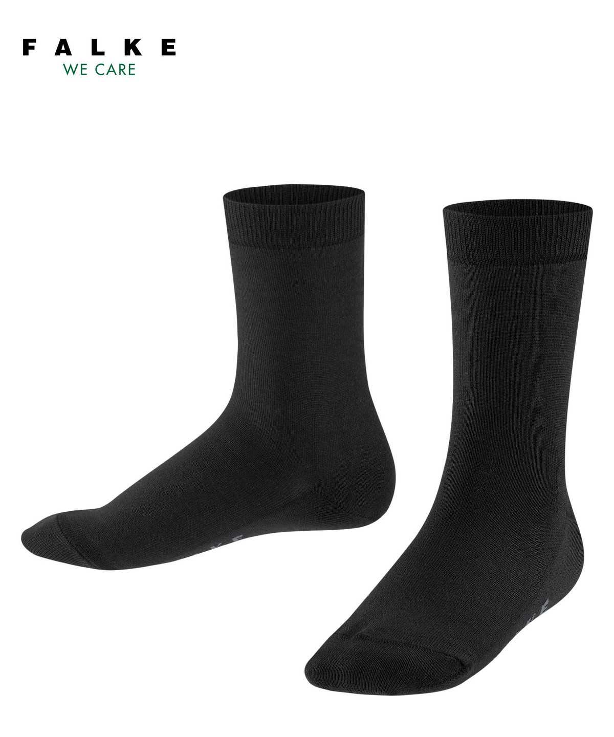 Falke Cool 24/7 Socks Zokni Gyerek Fekete | AFDM-57280