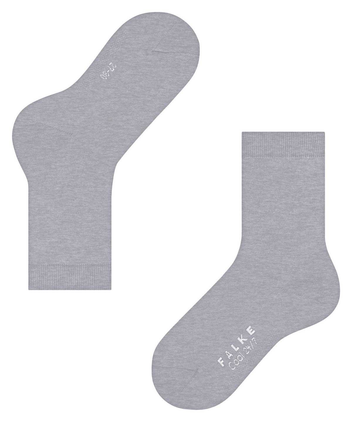 Falke Cool 24/7 Socks Zokni Gyerek Szürke | YUSQ-32165