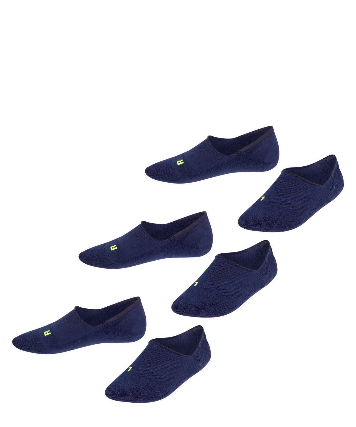 Falke Cool Kick 3-Pack Invisibles No Show Socks Gyerek Kék | XNOR-45701