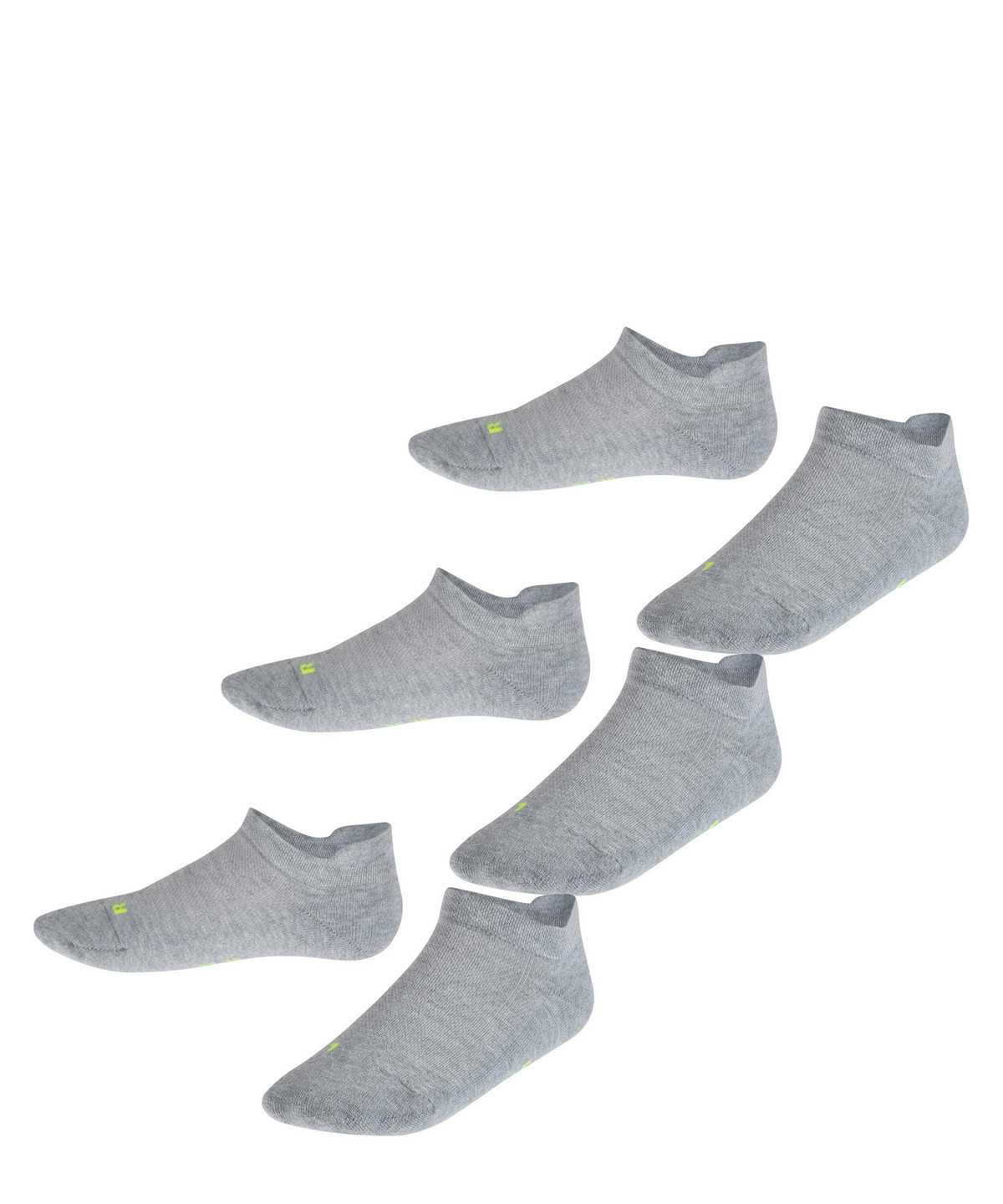 Falke Cool Kick 3-Pack Sneaker Socks Zokni Gyerek Szürke | RTWH-26840