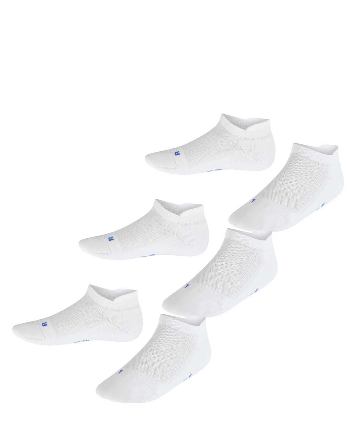 Falke Cool Kick 3-Pack Sneaker Socks Zokni Gyerek Fehér | WRPH-32975